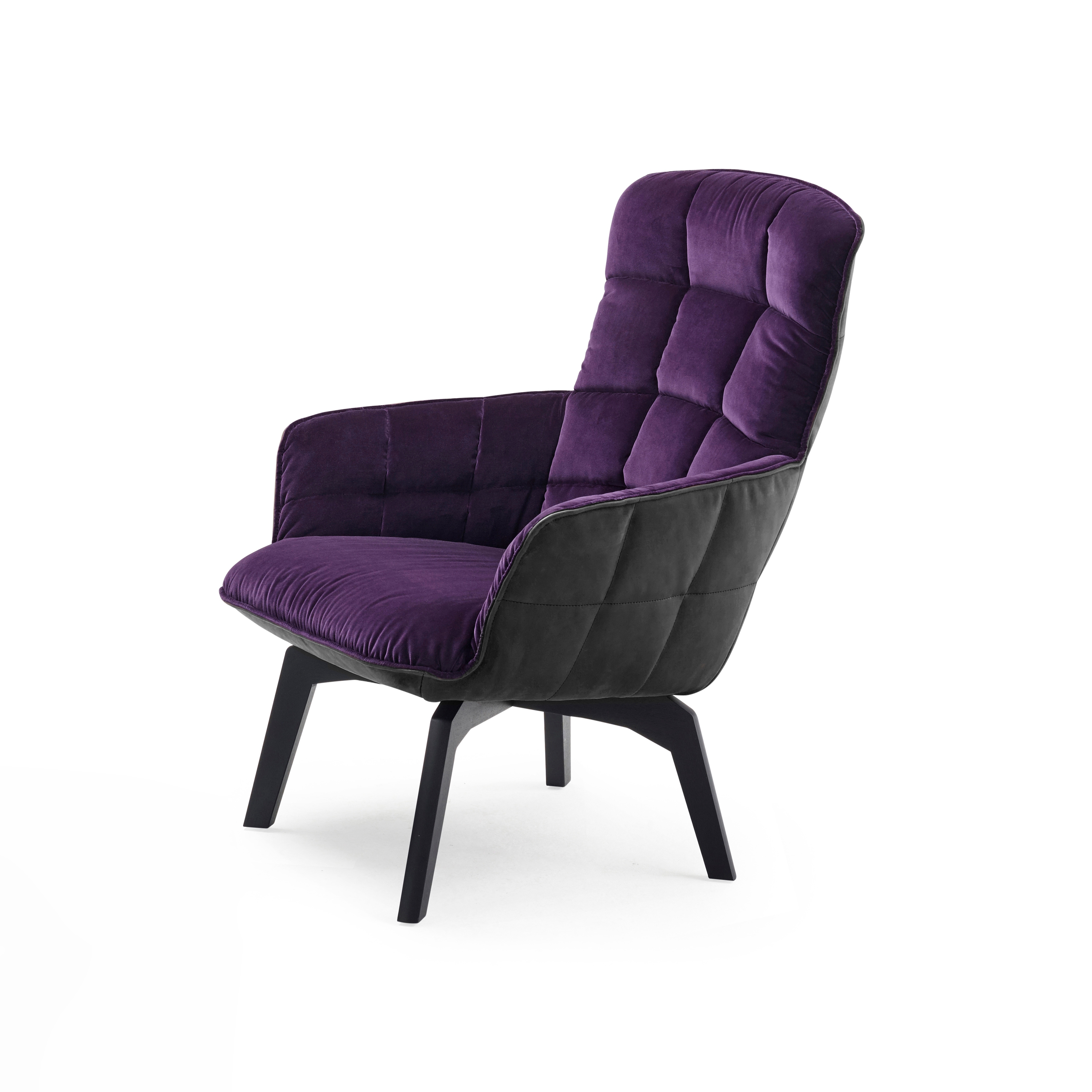 Produkt Marla | Easy Chair High mit Holzgestell und Ottoman des Herstellers FREIFRAU MANUFAKTUR anzeigen
