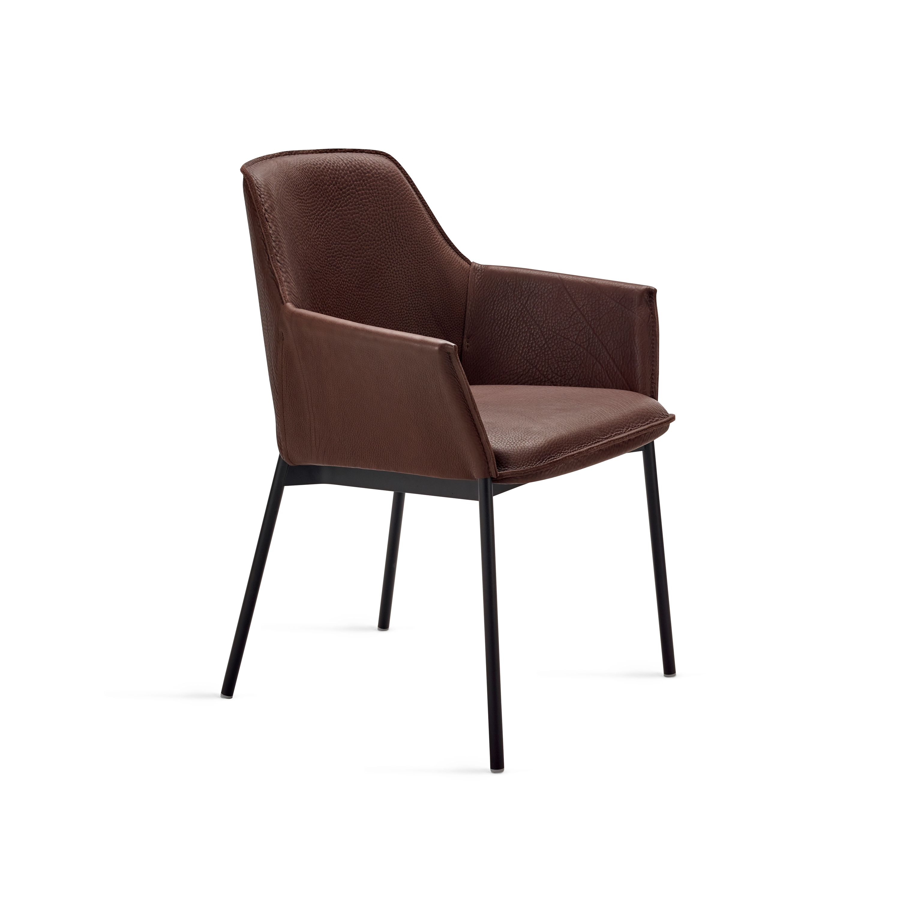Grace | Armchair High Coffee with steel frame
