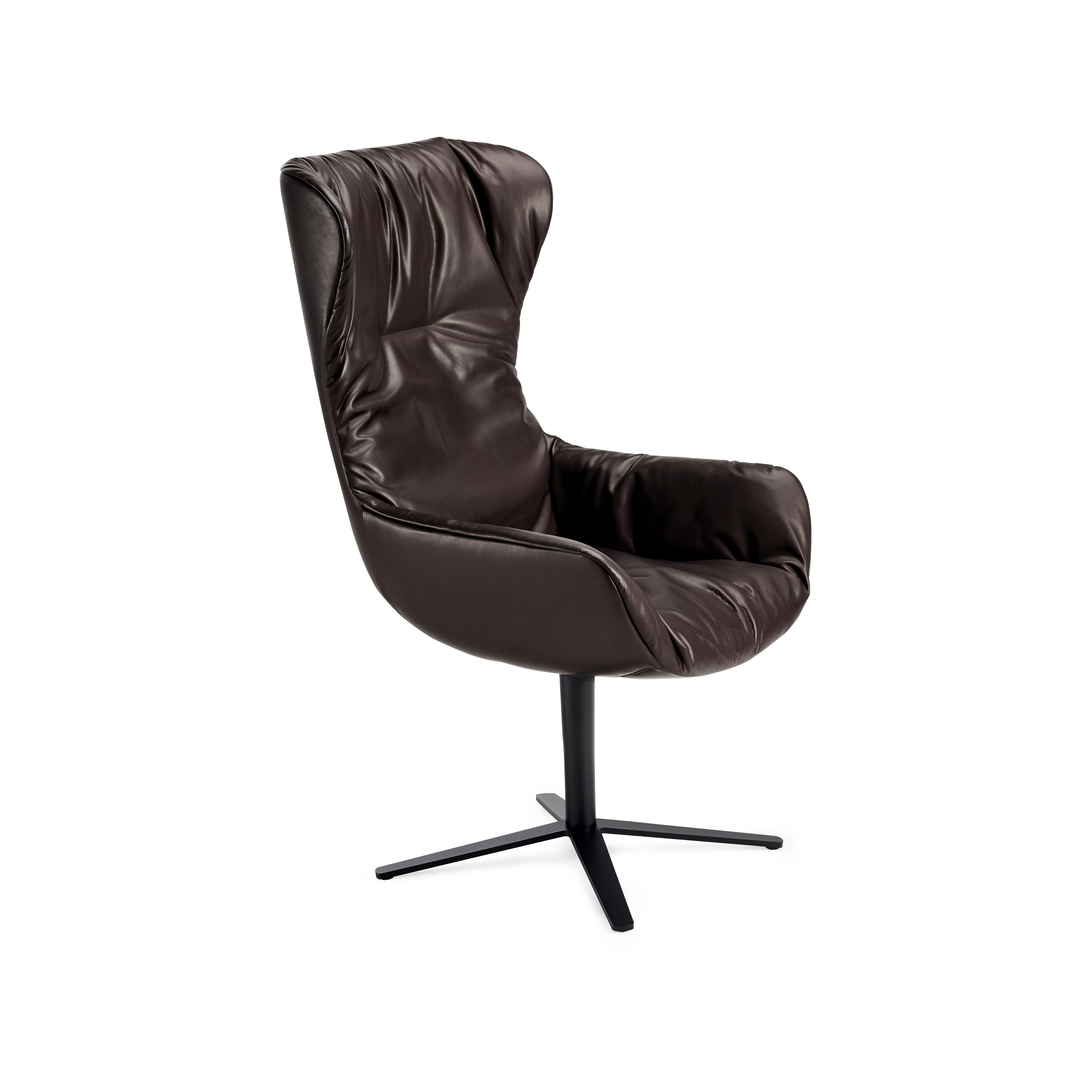 Display product Leya | Executive Armchair with x-base frame from manufacturer FREIFRAU MANUFAKTUR