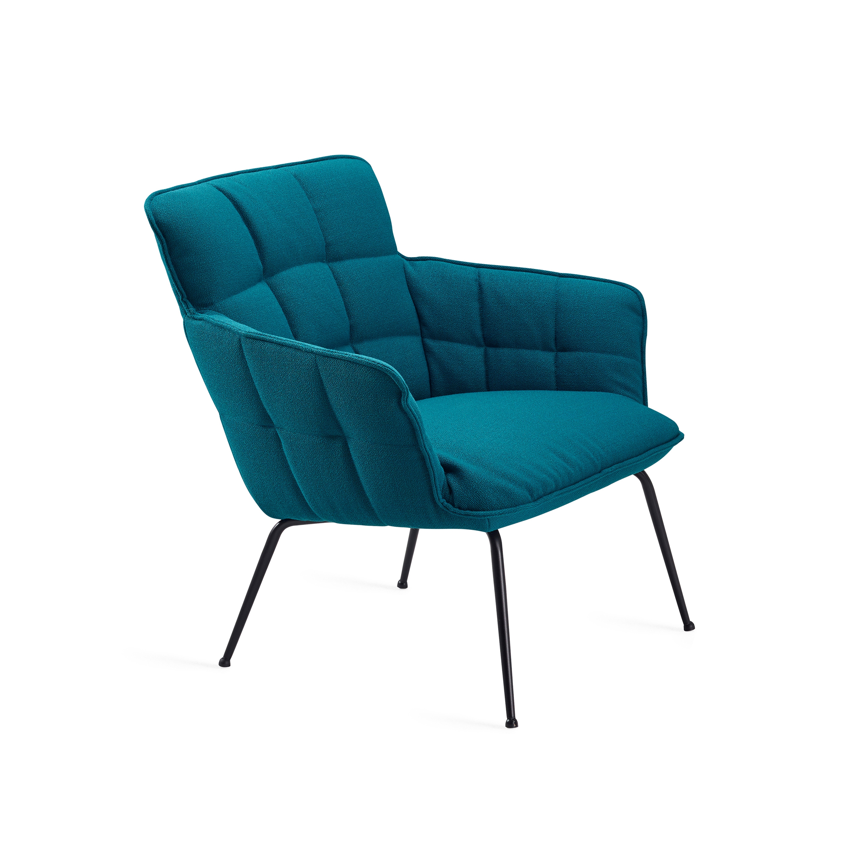 Display product Marla | Easy Chair Low with 4-leg steel frame from manufacturer FREIFRAU MANUFAKTUR