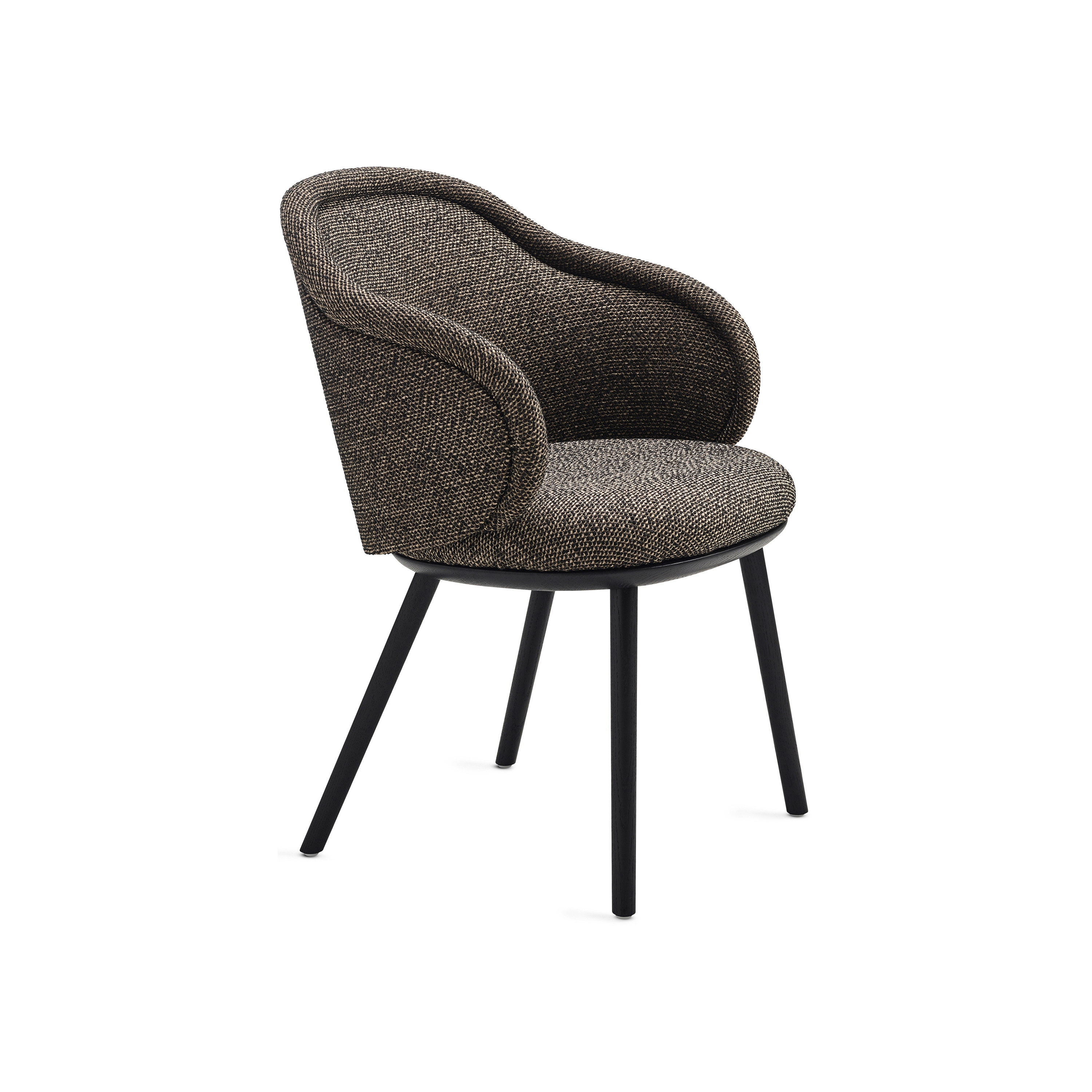Produkt Ona | Curved Armchair mit Holzgestell des Herstellers FREIFRAU MANUFAKTUR anzeigen