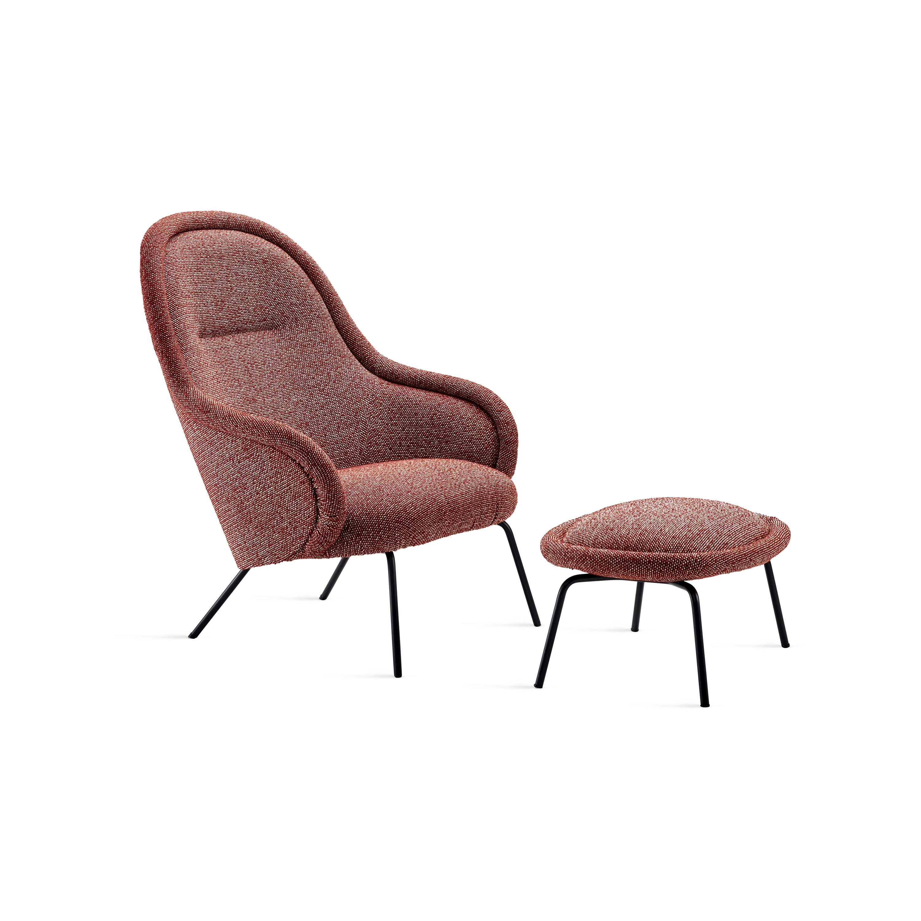 Display product Ona | Lounge High Back with 4-leg steel frame from manufacturer FREIFRAU MANUFAKTUR