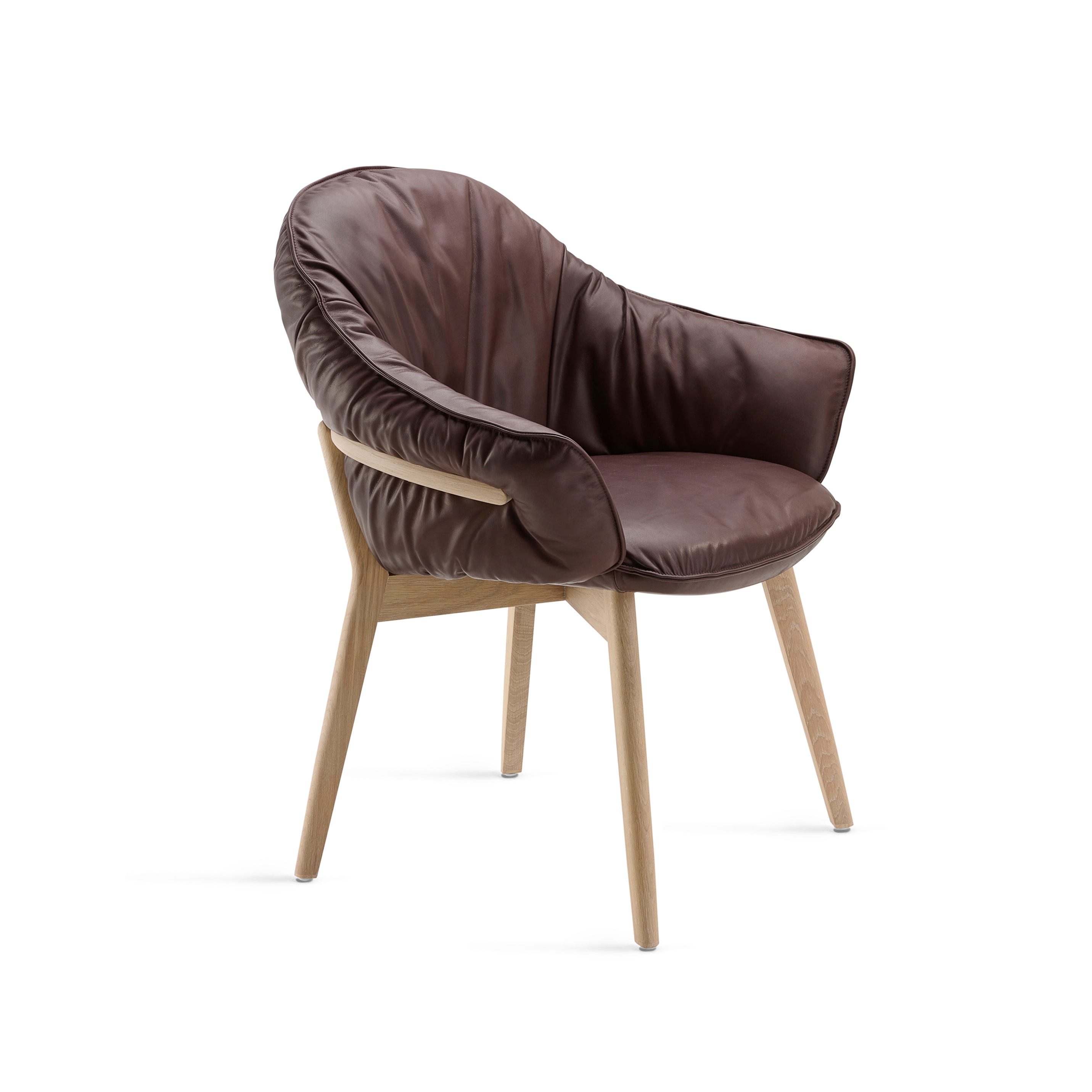 Marie | Armchair with Wooden Frame