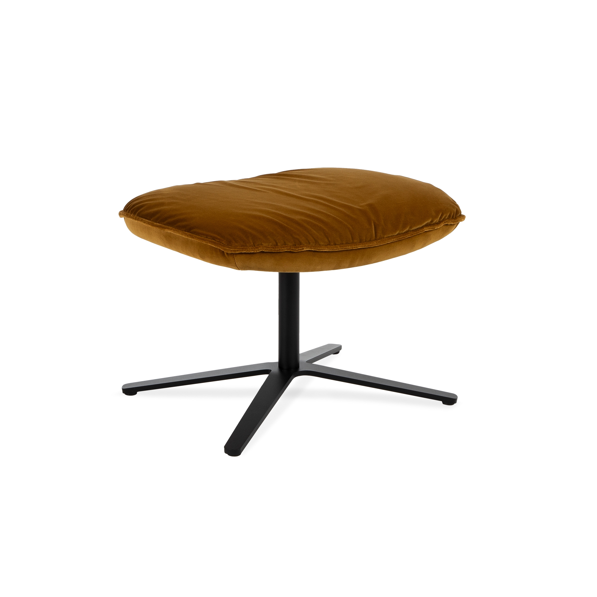 Vertoon produk Marie | Ottoman with X-Base Frame van vervaardiger FREIFRAU MANUFAKTUR