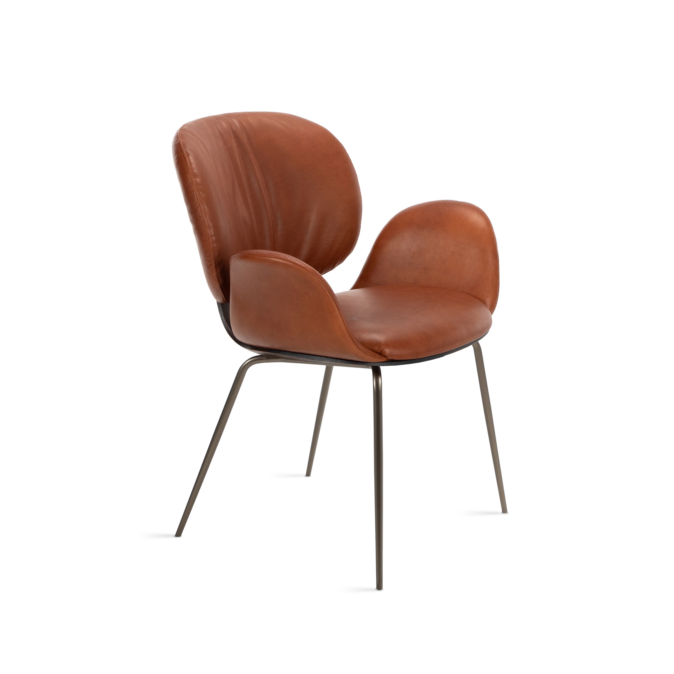 Display product Ivy | Armchair with 4-leg steel frame from manufacturer FREIFRAU MANUFAKTUR