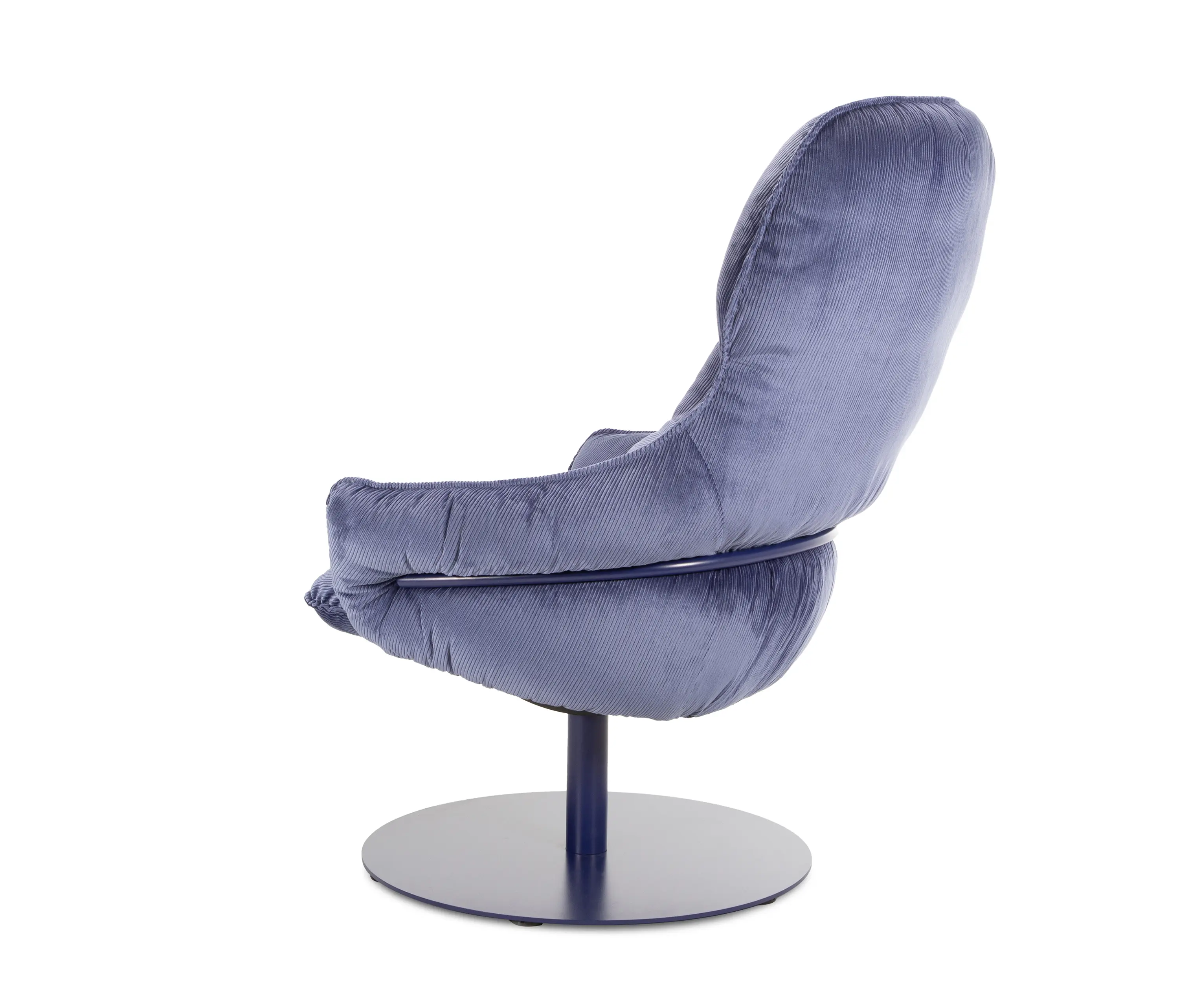FREIFRAU MANUFAKTUR - Marie | Lounge Chair High with central leg with rocker-tilt mechanism
