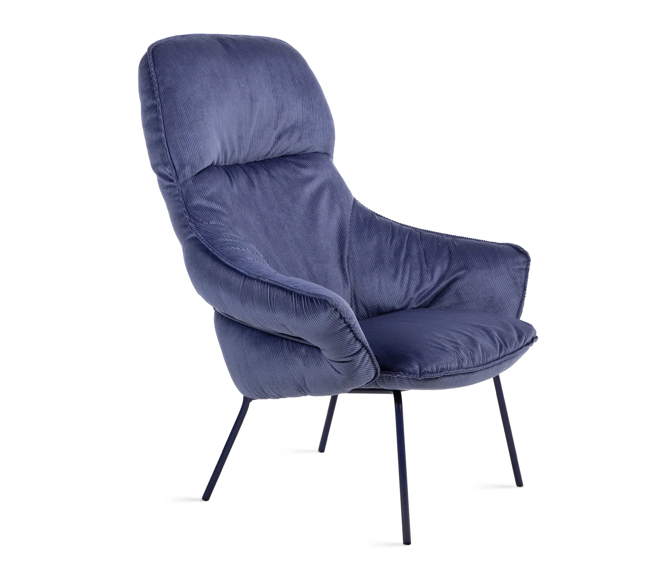 FREIFRAU MANUFAKTUR - Marie | Lounge Chair High with steel frame