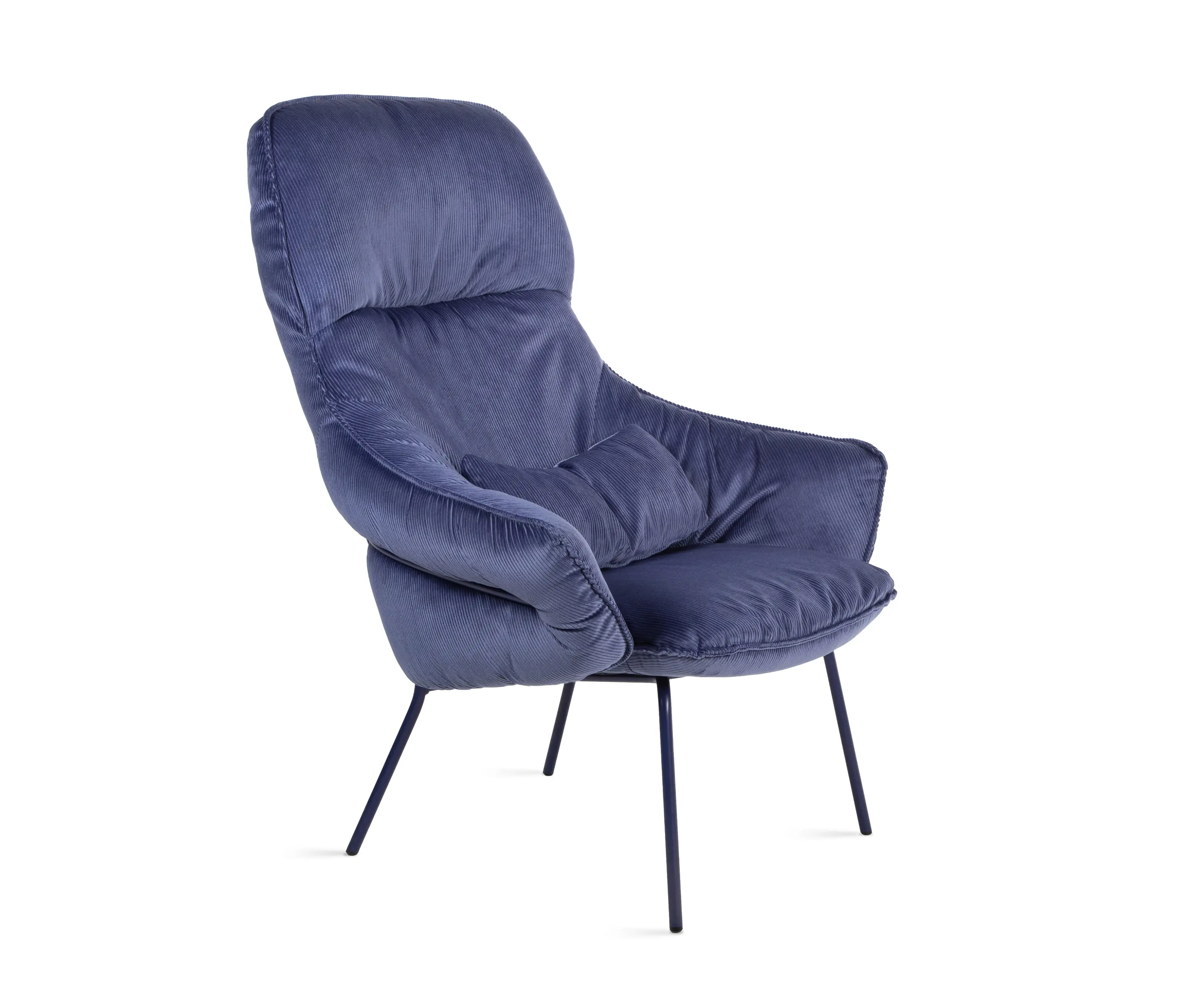 FREIFRAU MANUFAKTUR - Marie | Lounge Chair High with steel frame