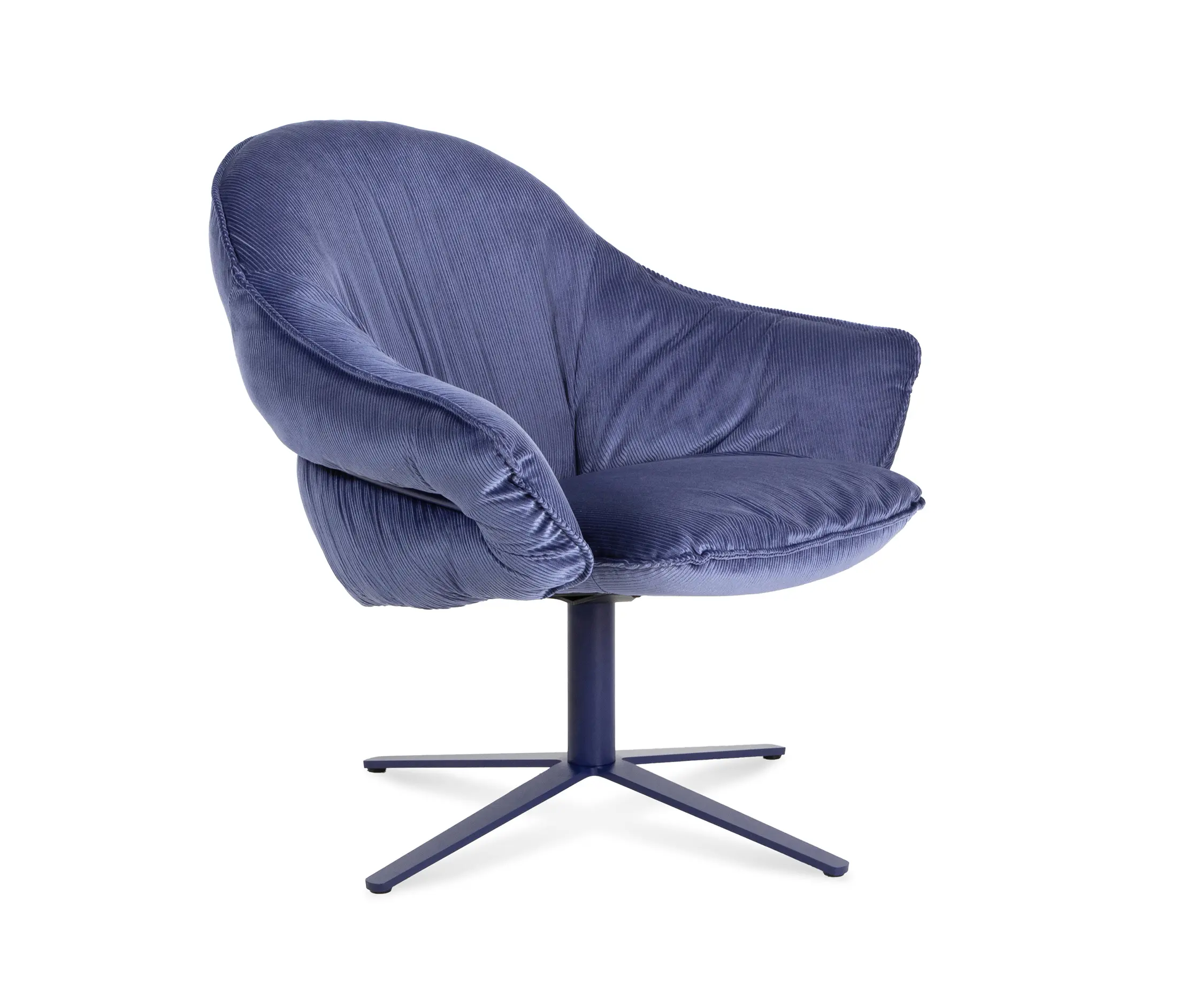 FREIFRAU MANUFAKTUR - Marie | Lounge Chair Low with x-base frame