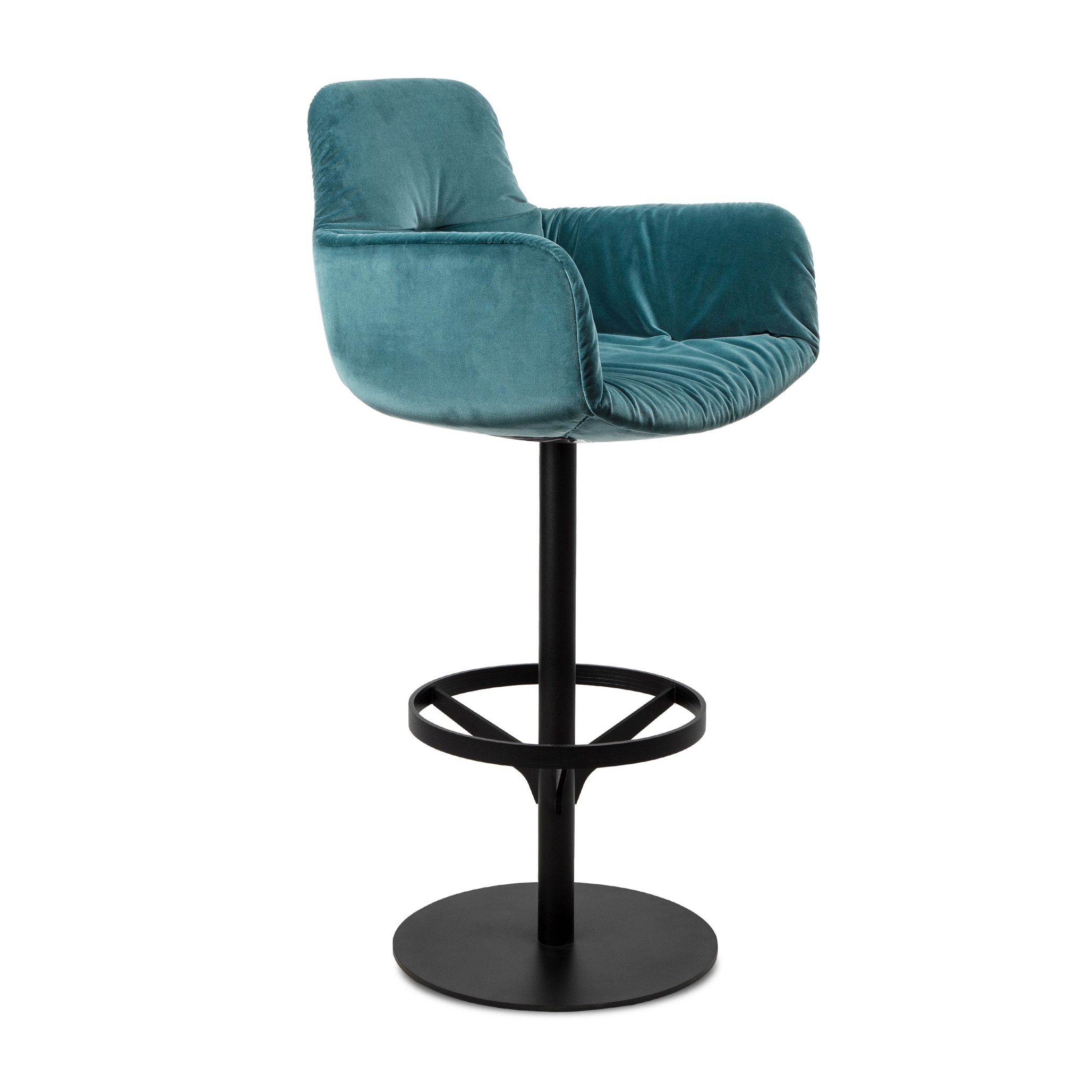 Display product Leya | Bar Armchair High with central leg from manufacturer FREIFRAU MANUFAKTUR