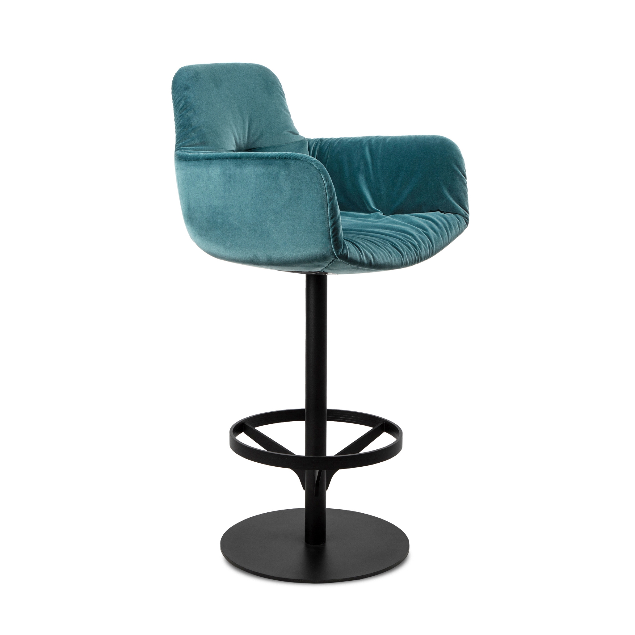 Display product Leya | Counter Armchair High with central leg from manufacturer FREIFRAU MANUFAKTUR