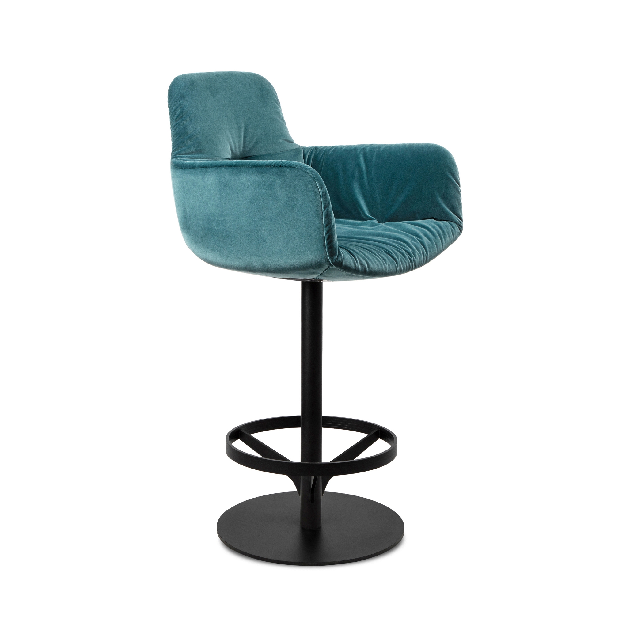 Display product Leya | Kitchen Armchair High with central leg from manufacturer FREIFRAU MANUFAKTUR
