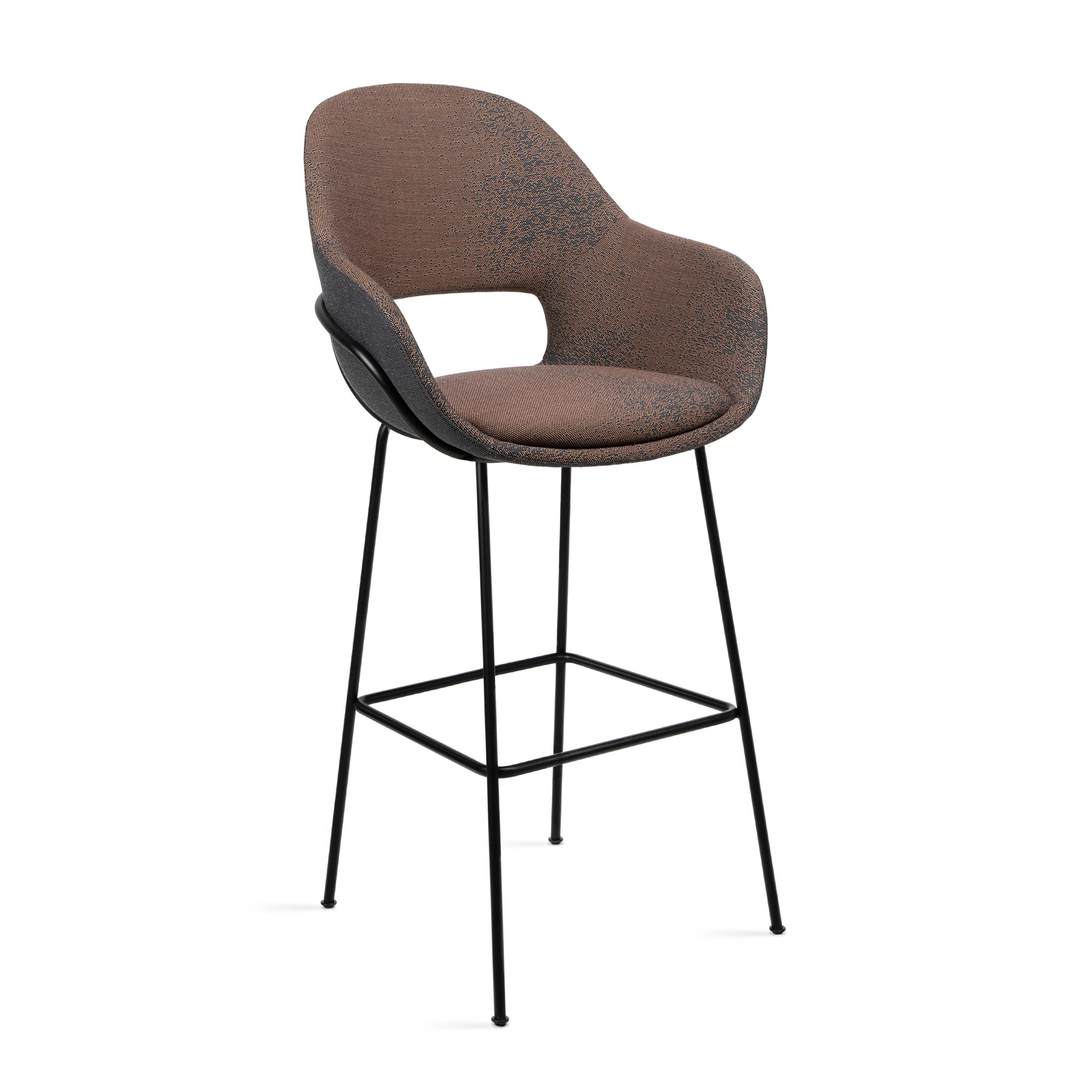Display product Theia | Bar Armchair High with steel frame from manufacturer FREIFRAU MANUFAKTUR
