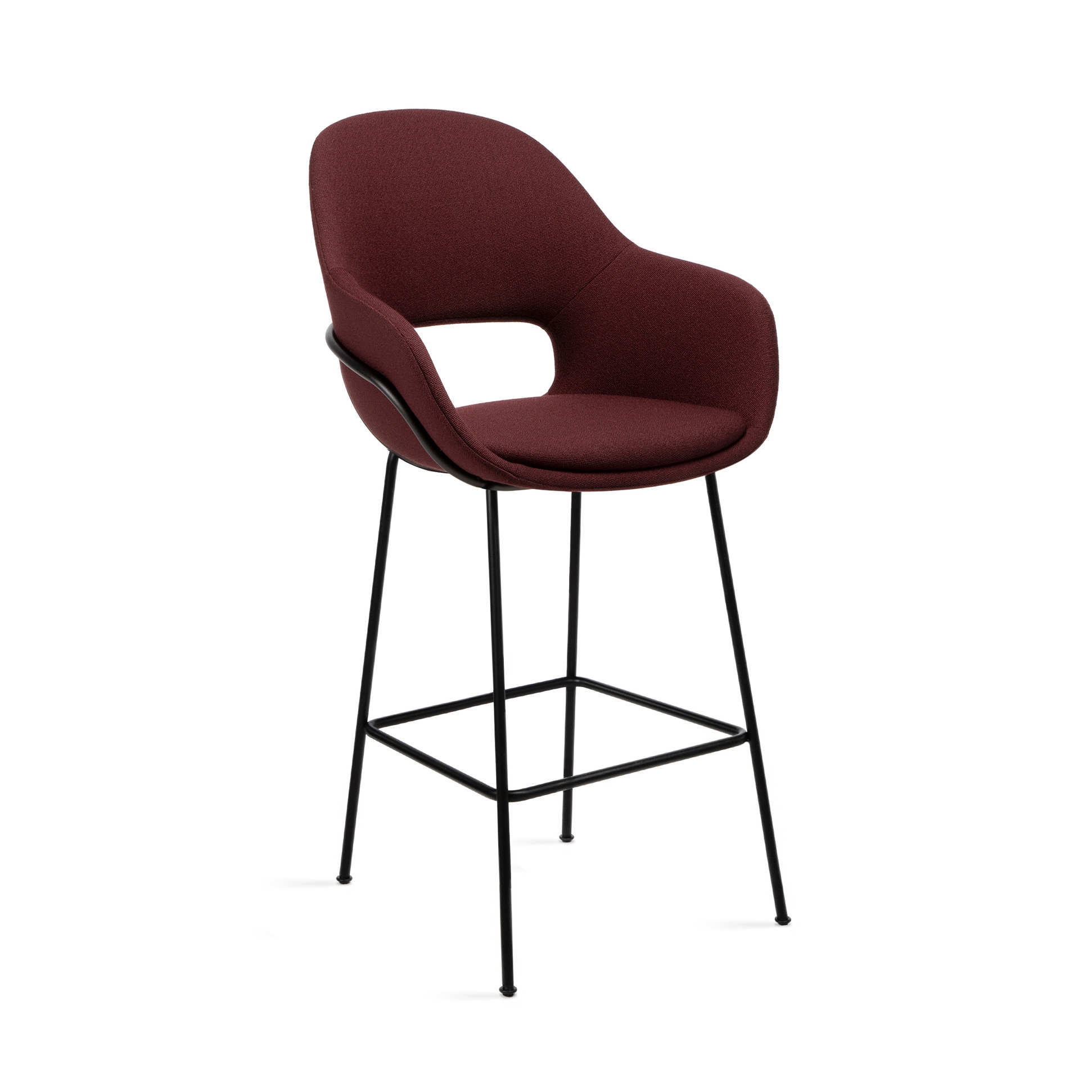 Display product Theia | Counter Armchair High with steel frame from manufacturer FREIFRAU MANUFAKTUR