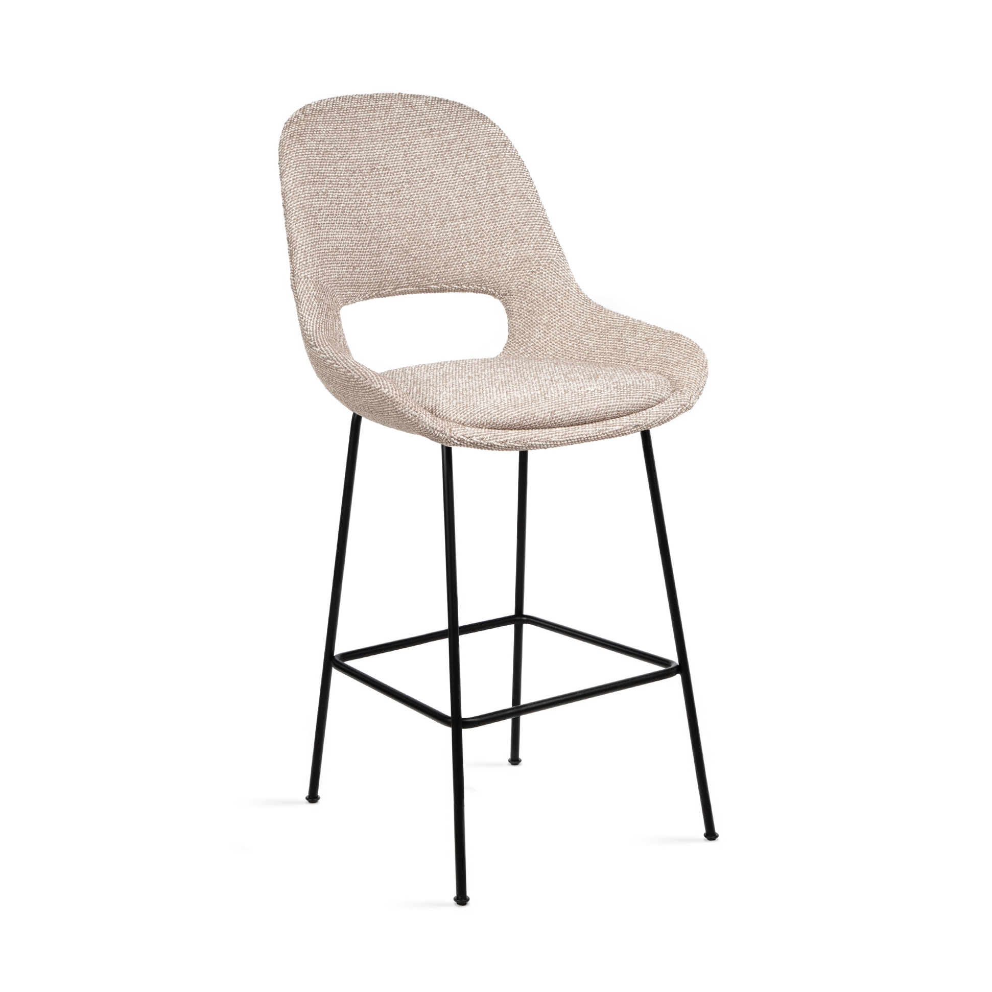 Theia | Counter Armchair Low with steel frame