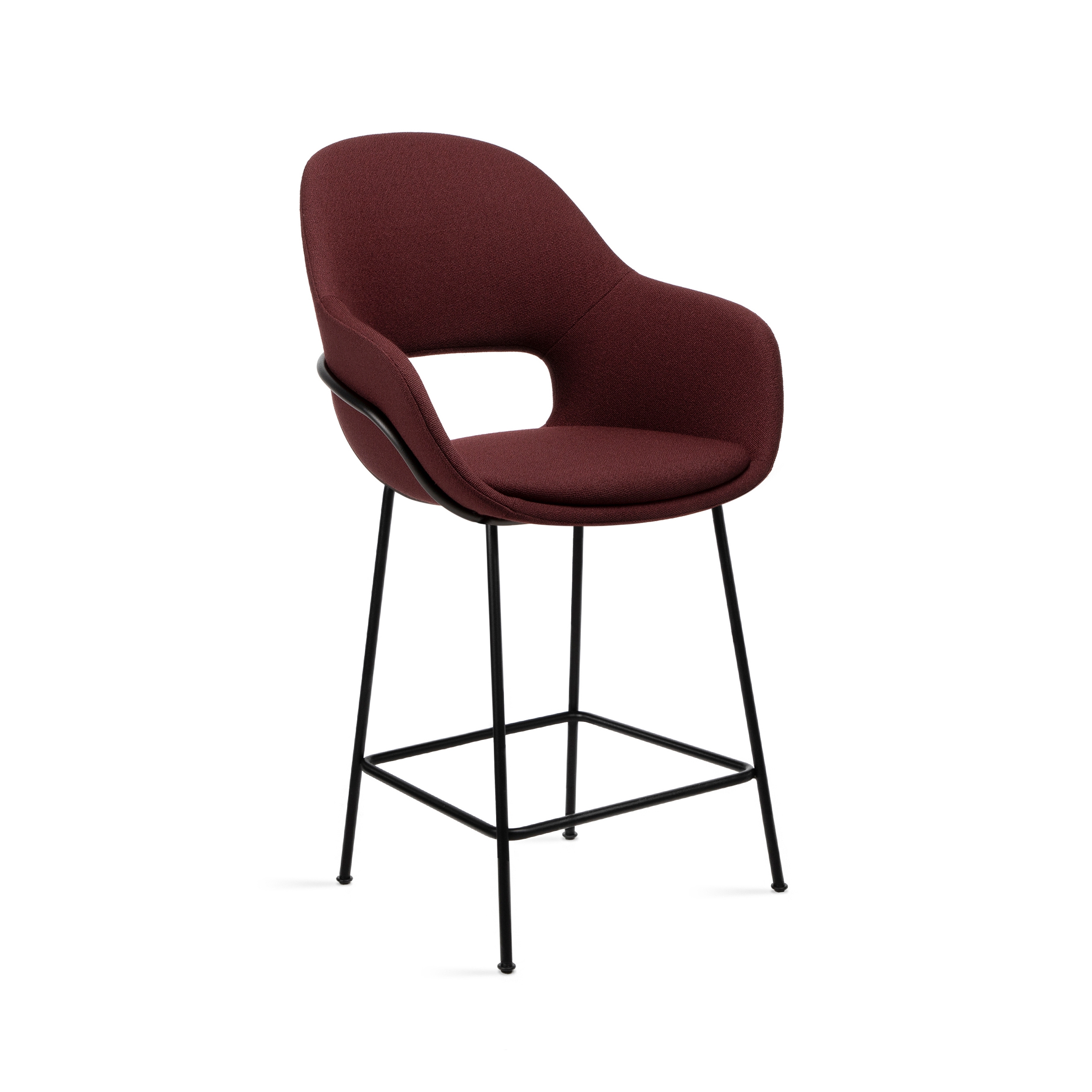 Display product Theia | Kitchen Armchair High with steel frame from manufacturer FREIFRAU MANUFAKTUR