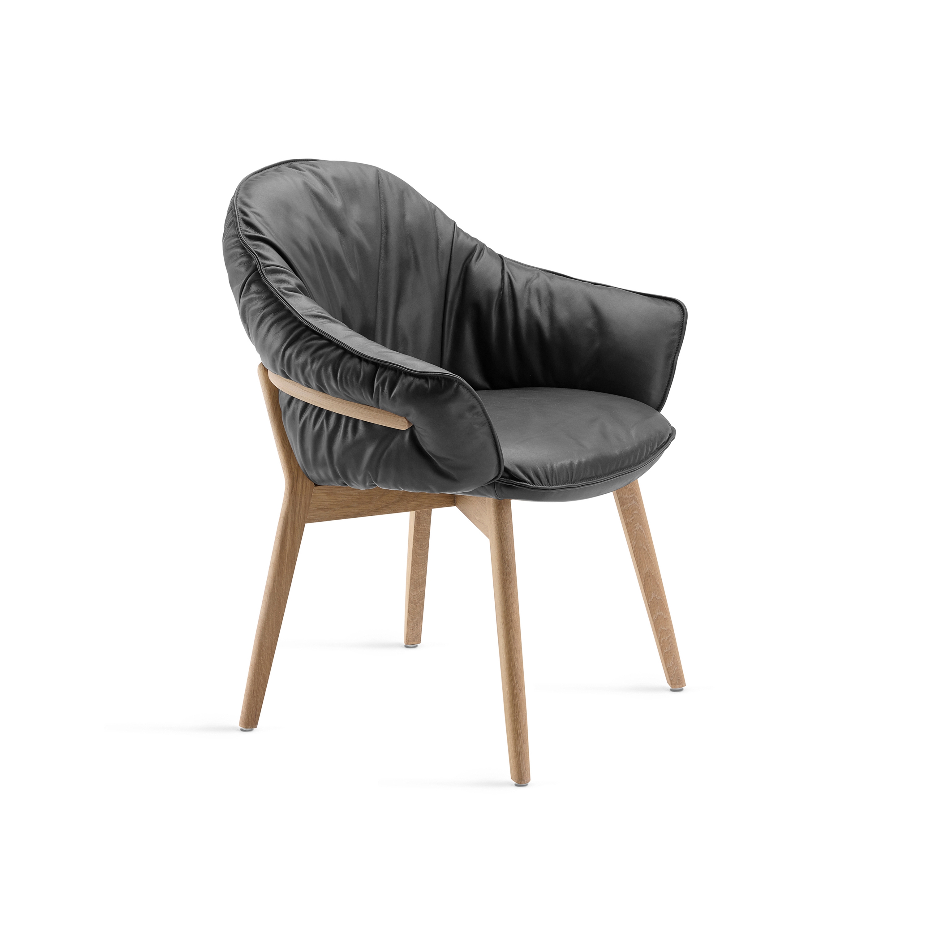 Display product Marie | Armchair with Wooden Frame from manufacturer FREIFRAU MANUFAKTUR