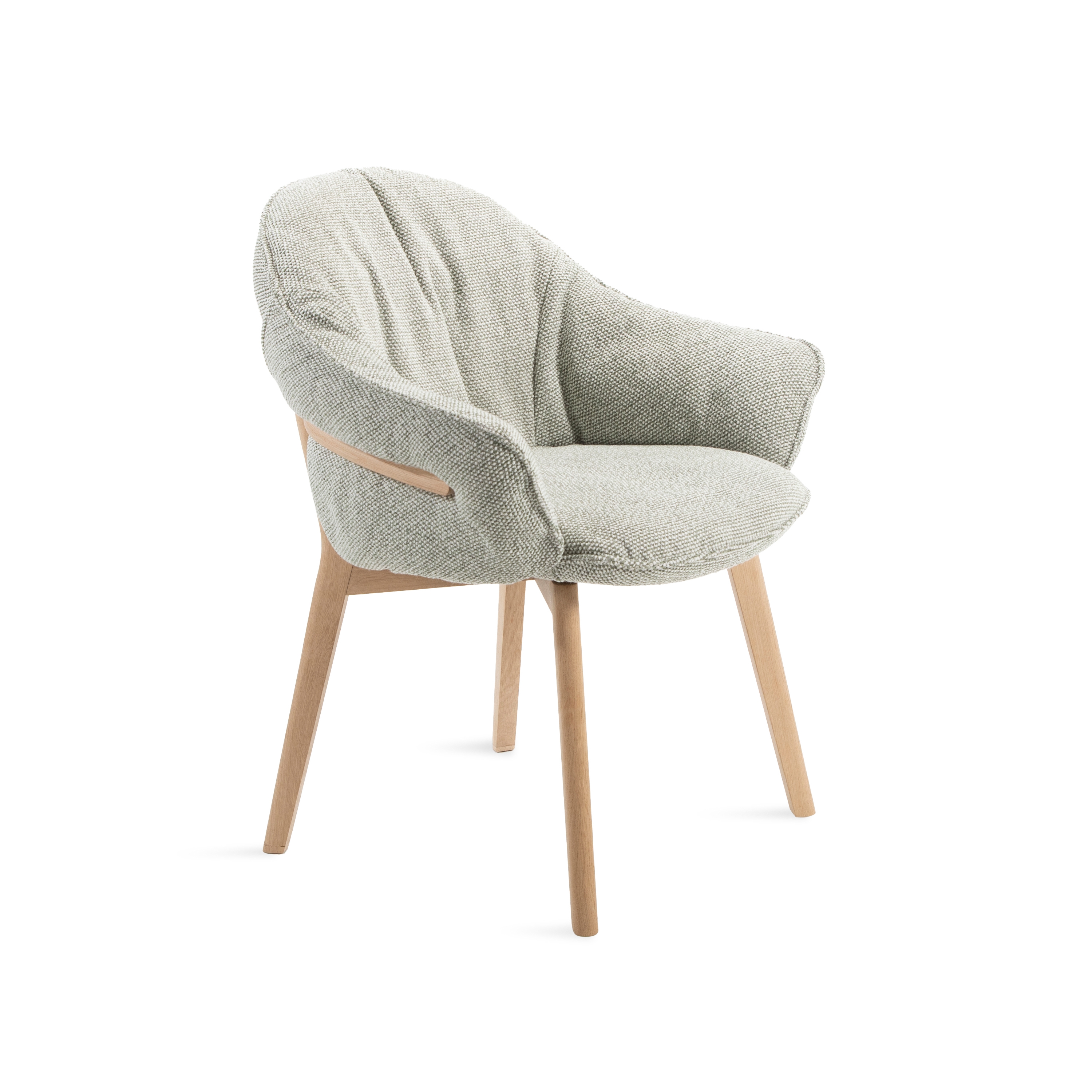 Marie | Armchair with wooden frame