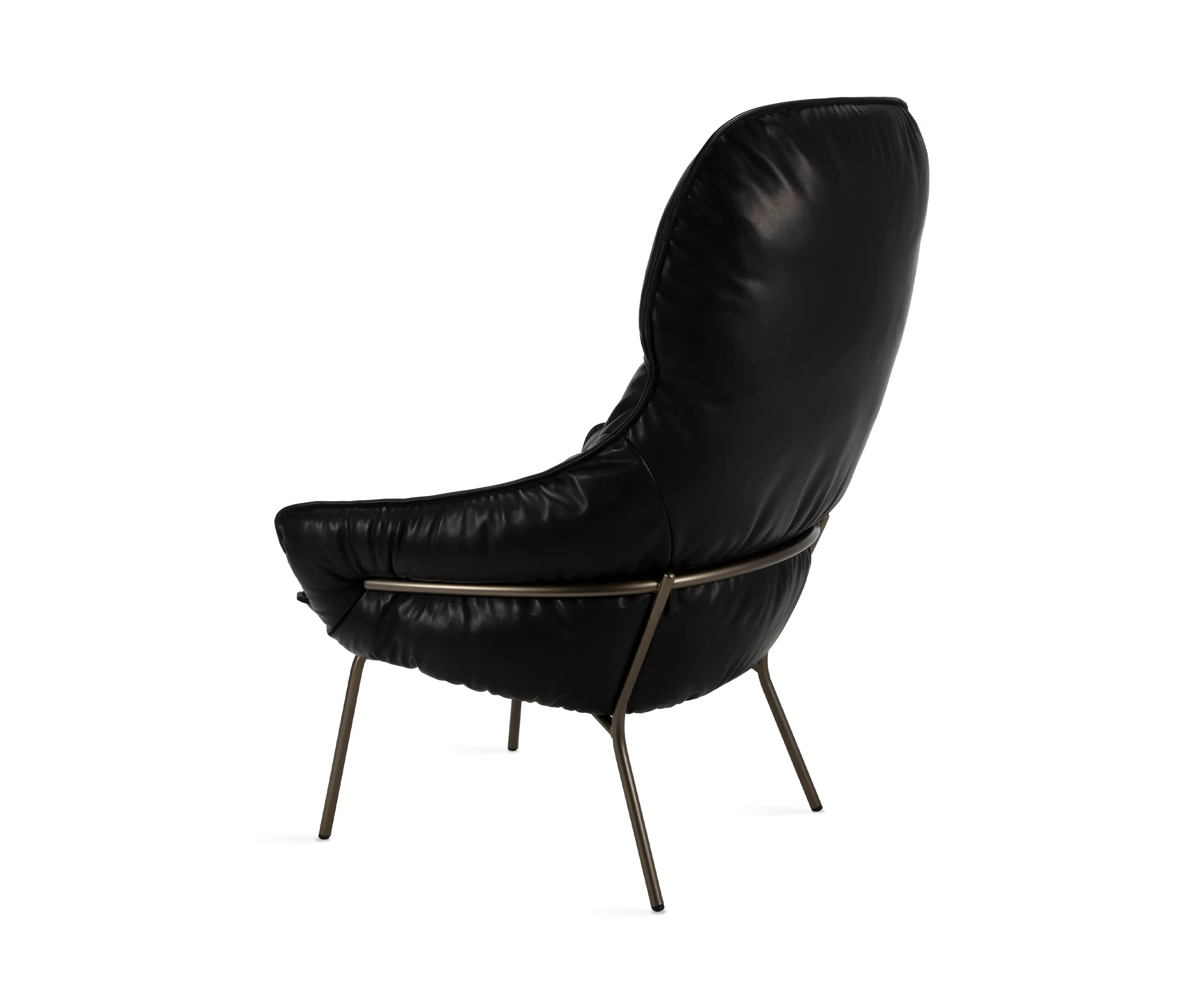 FREIFRAU MANUFAKTUR - Marie | Lounge Chair High with steel frame