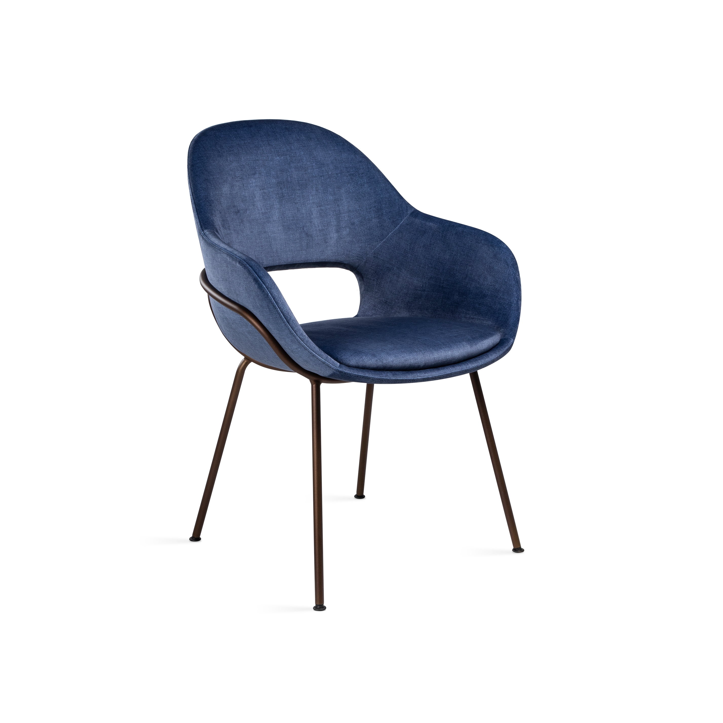 Theia | Armchair High with steel frame