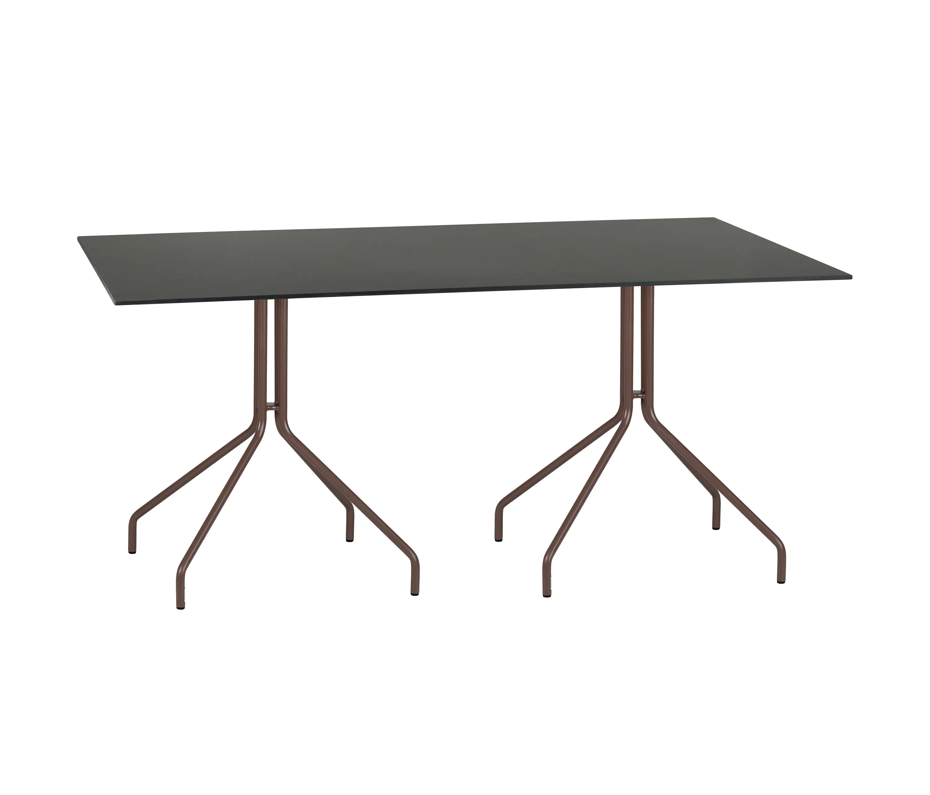 Point - Weave | Double leg table | Compact top