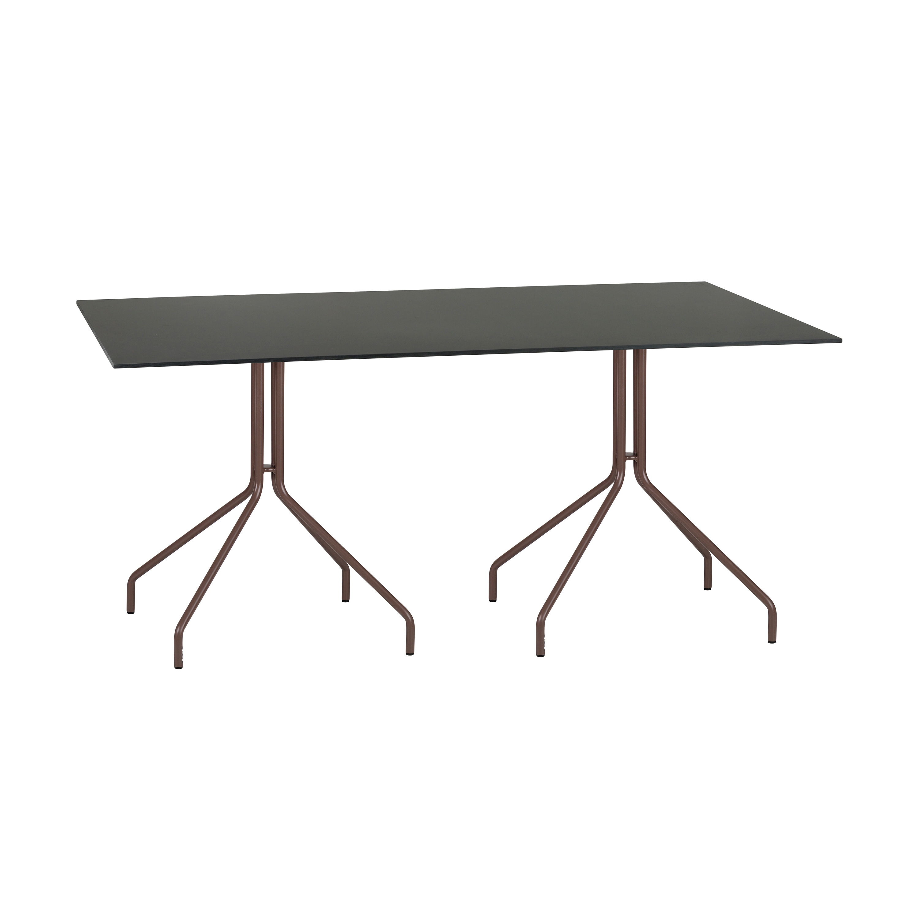 Display product Weave |  Double leg table | Compact top from manufacturer Point