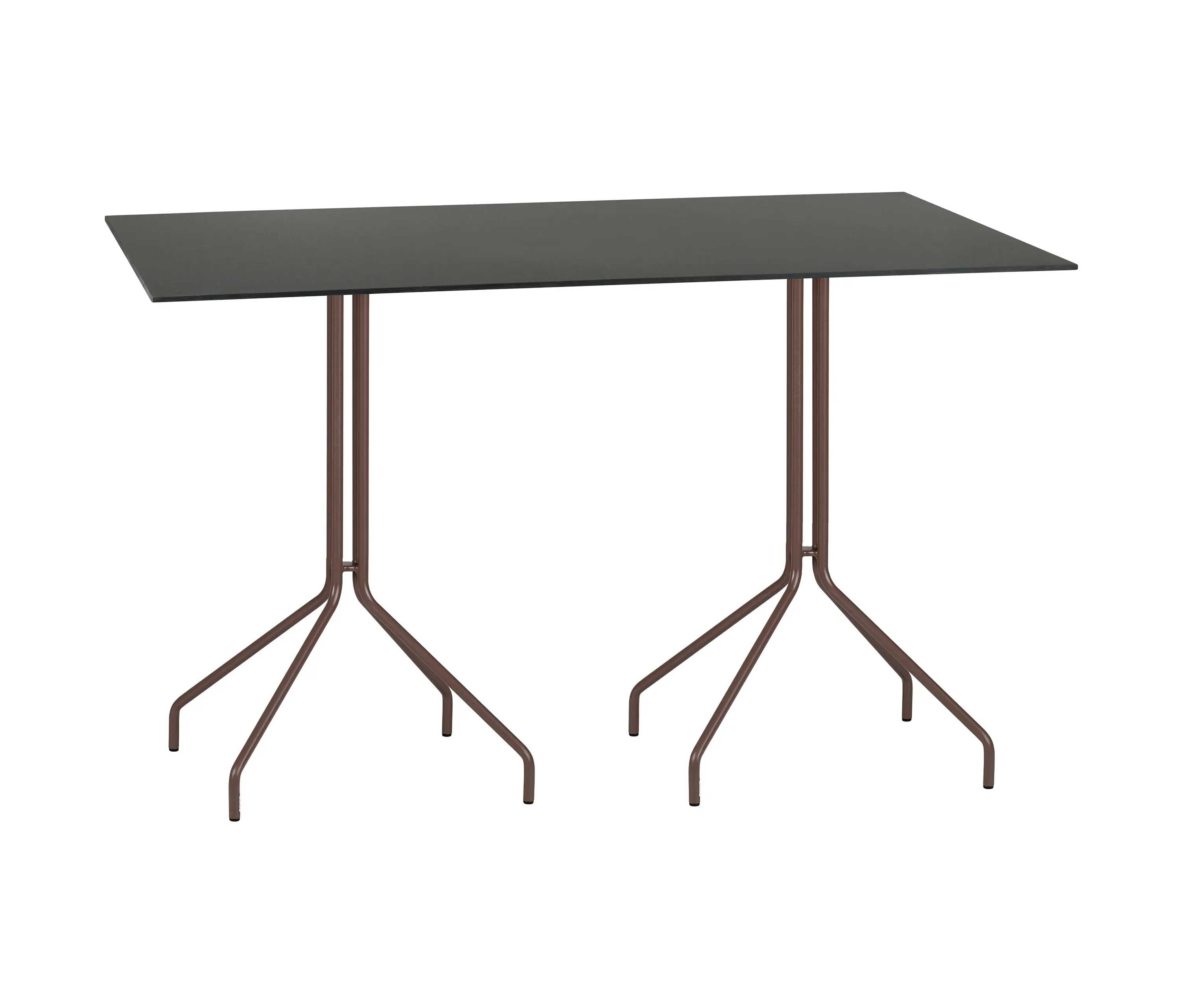 Point - Weave |  Double leg table | Compact top
