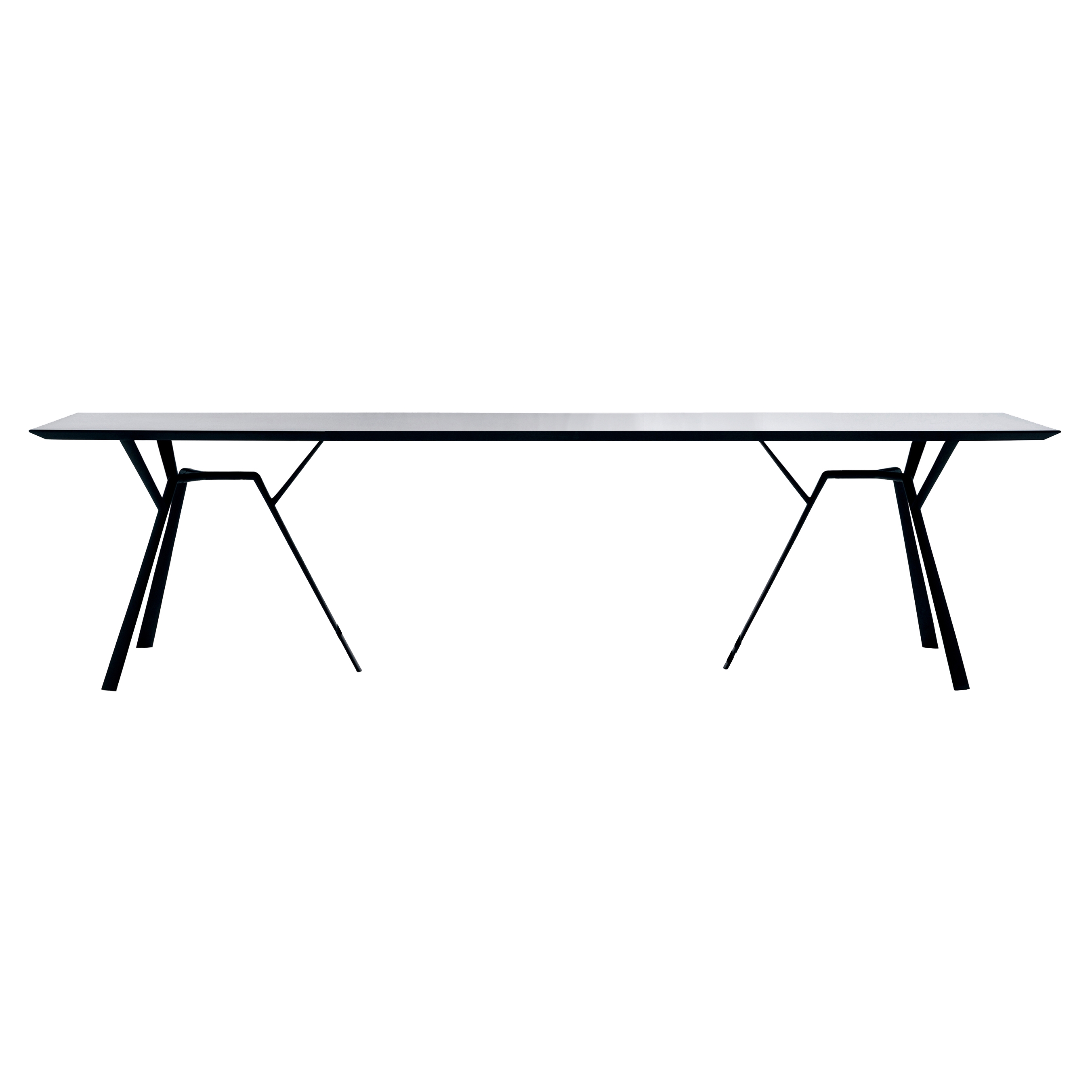 Display product Radice Quadra rectangular table from manufacturer Fast