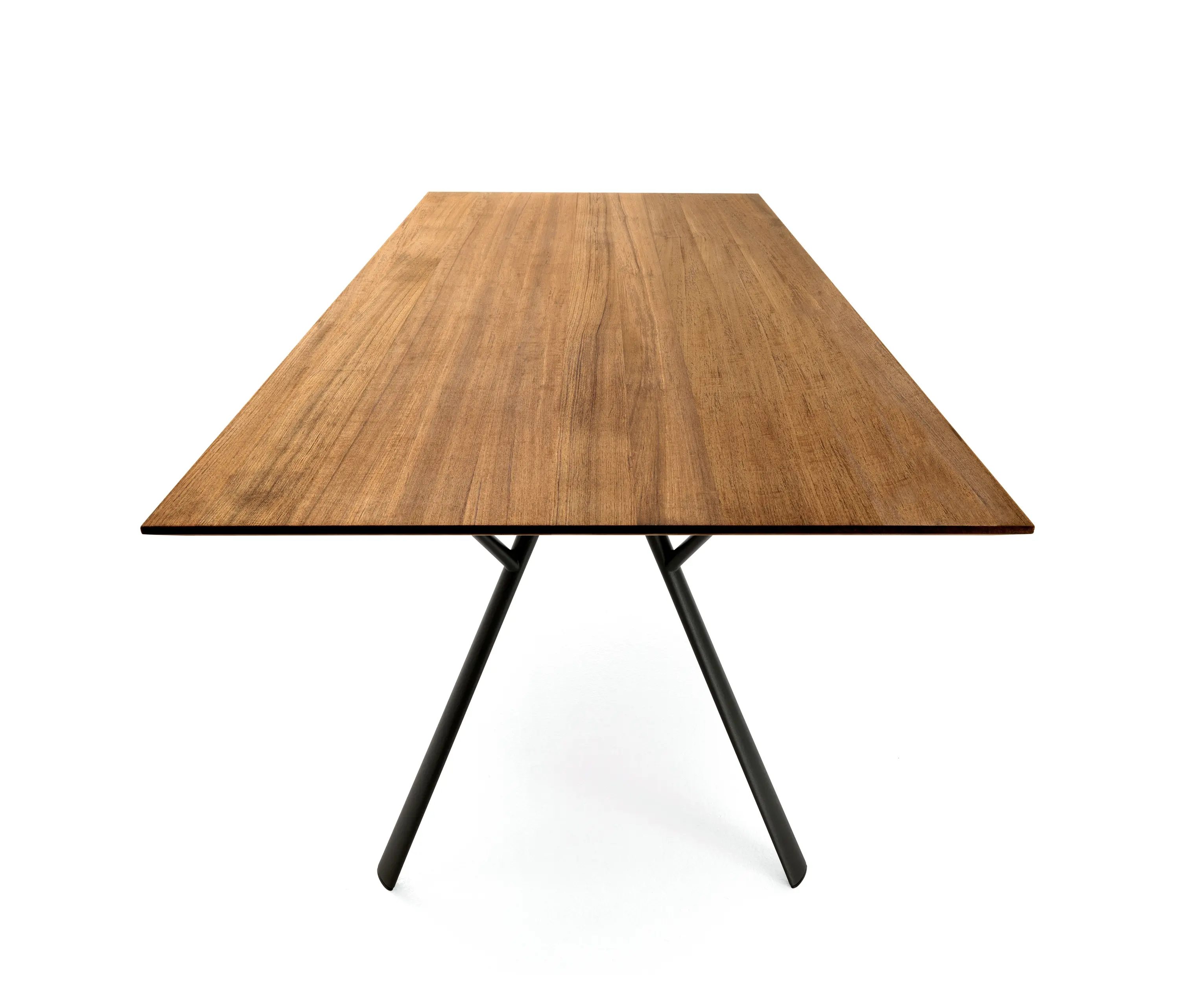 Fast - Radice Quadra table with teak top