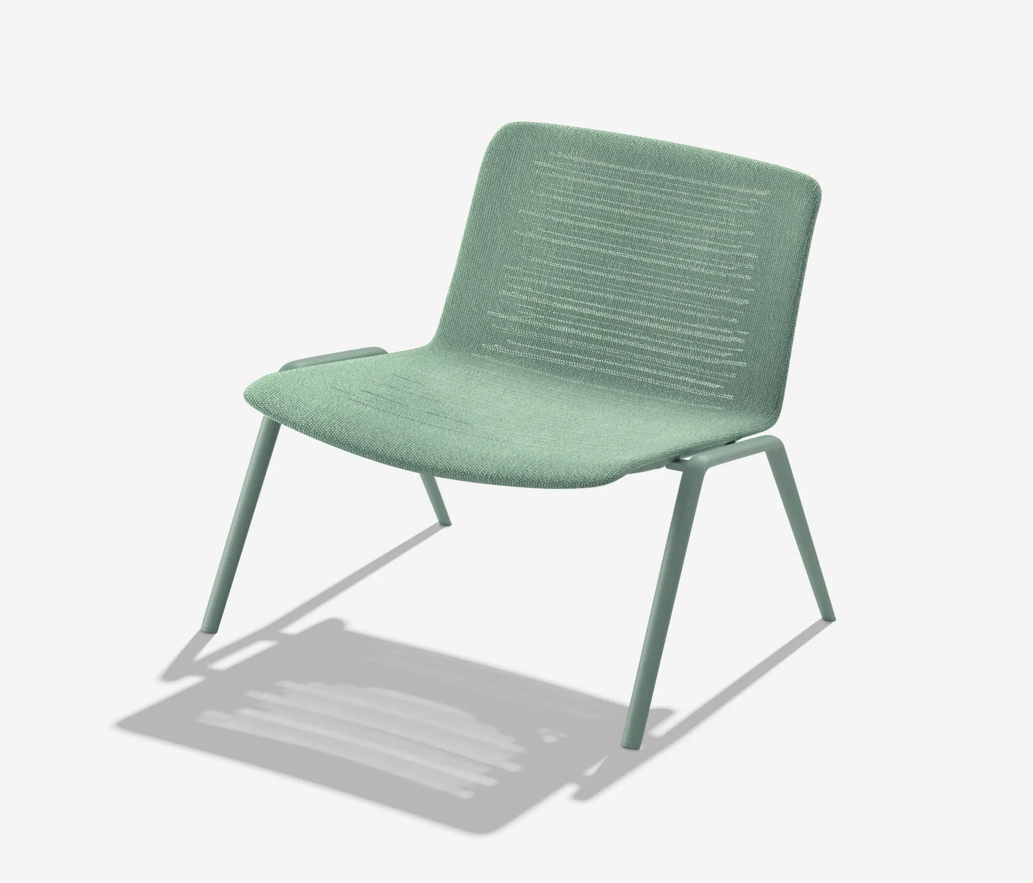 Fast - Zebra Knit lounge armchair
