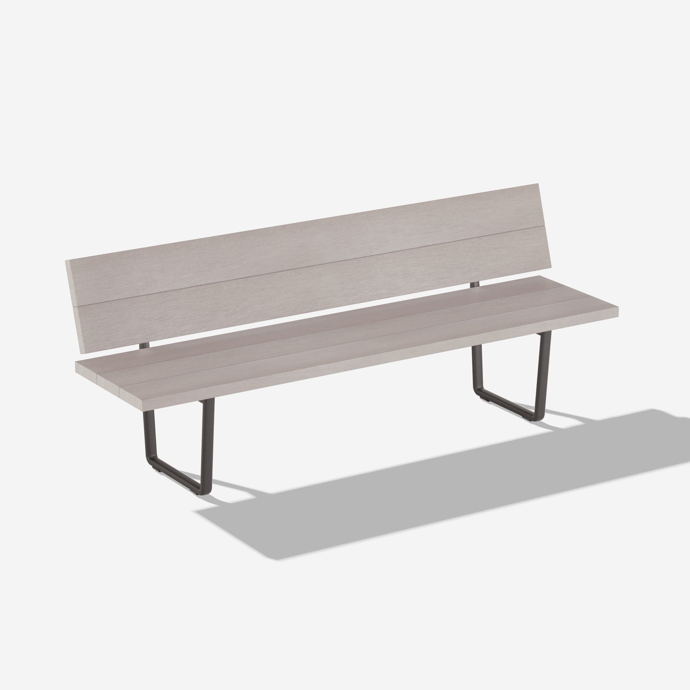 Afficher le produit Orizon bench with backrest du fabricant Fast