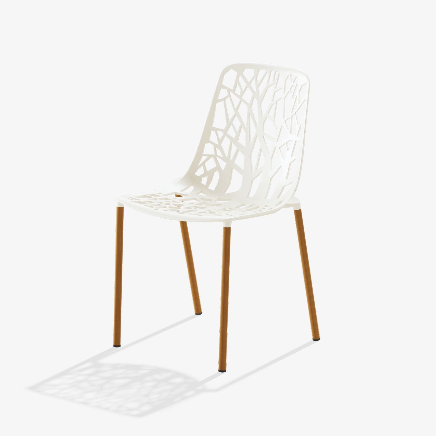 Forest chair with legs covered in Iroko