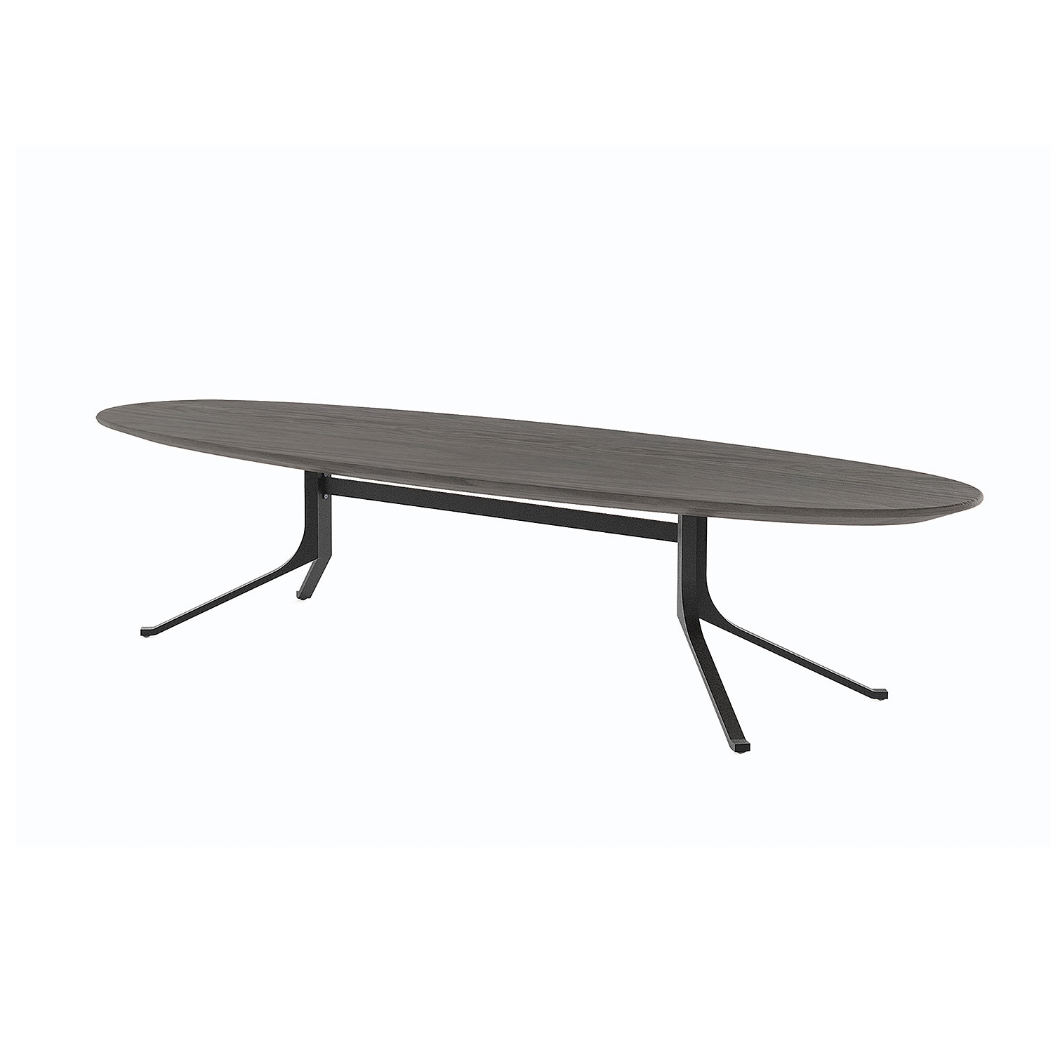 Afficher le produit Blink Oval Coffee Table - Wood Top du fabricant Stellar Works