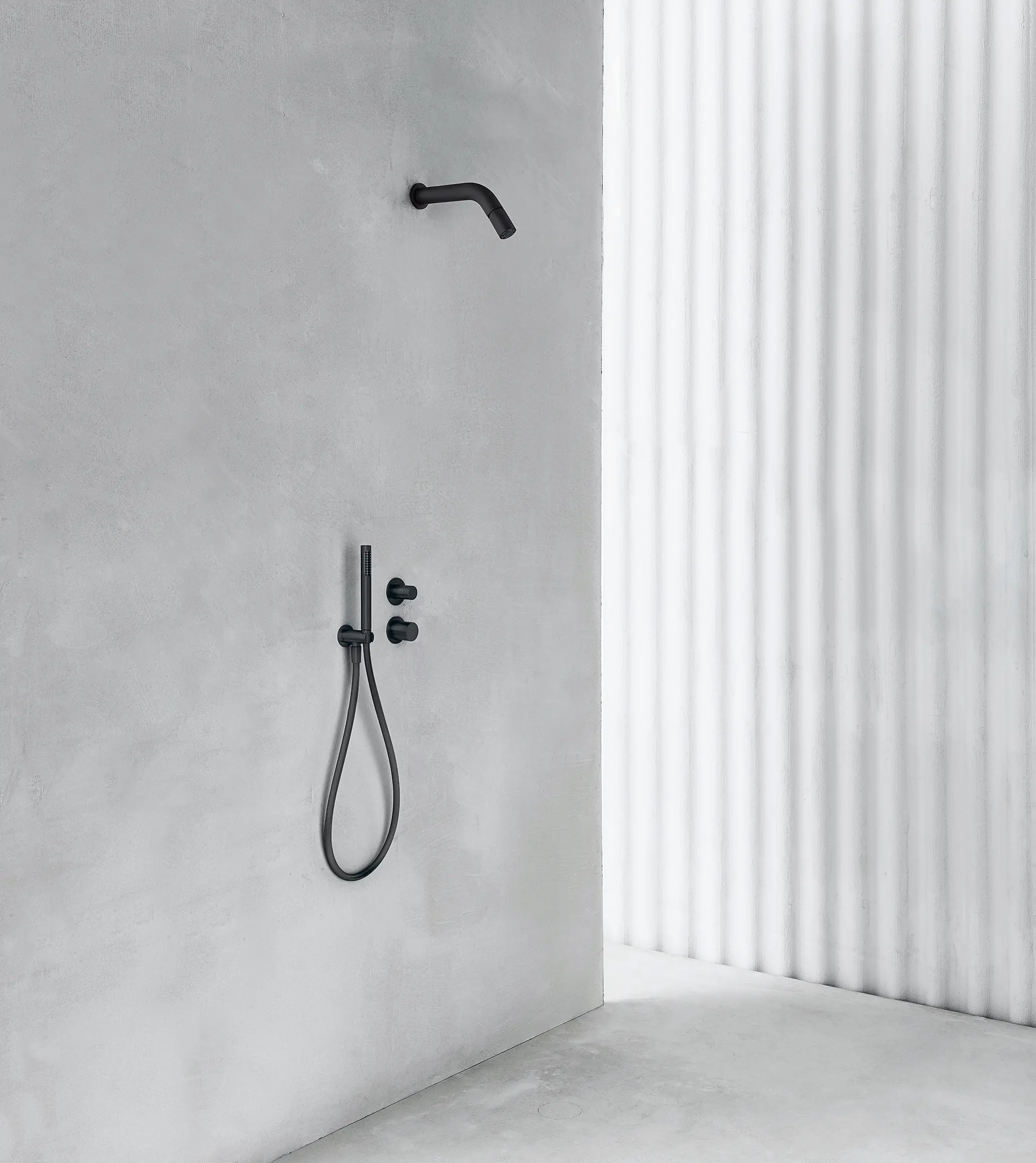 Fantini - AA/27 Aboutwater Boffi e Fantini | Built-in shower mixer - Rainshowerhead - Shower set