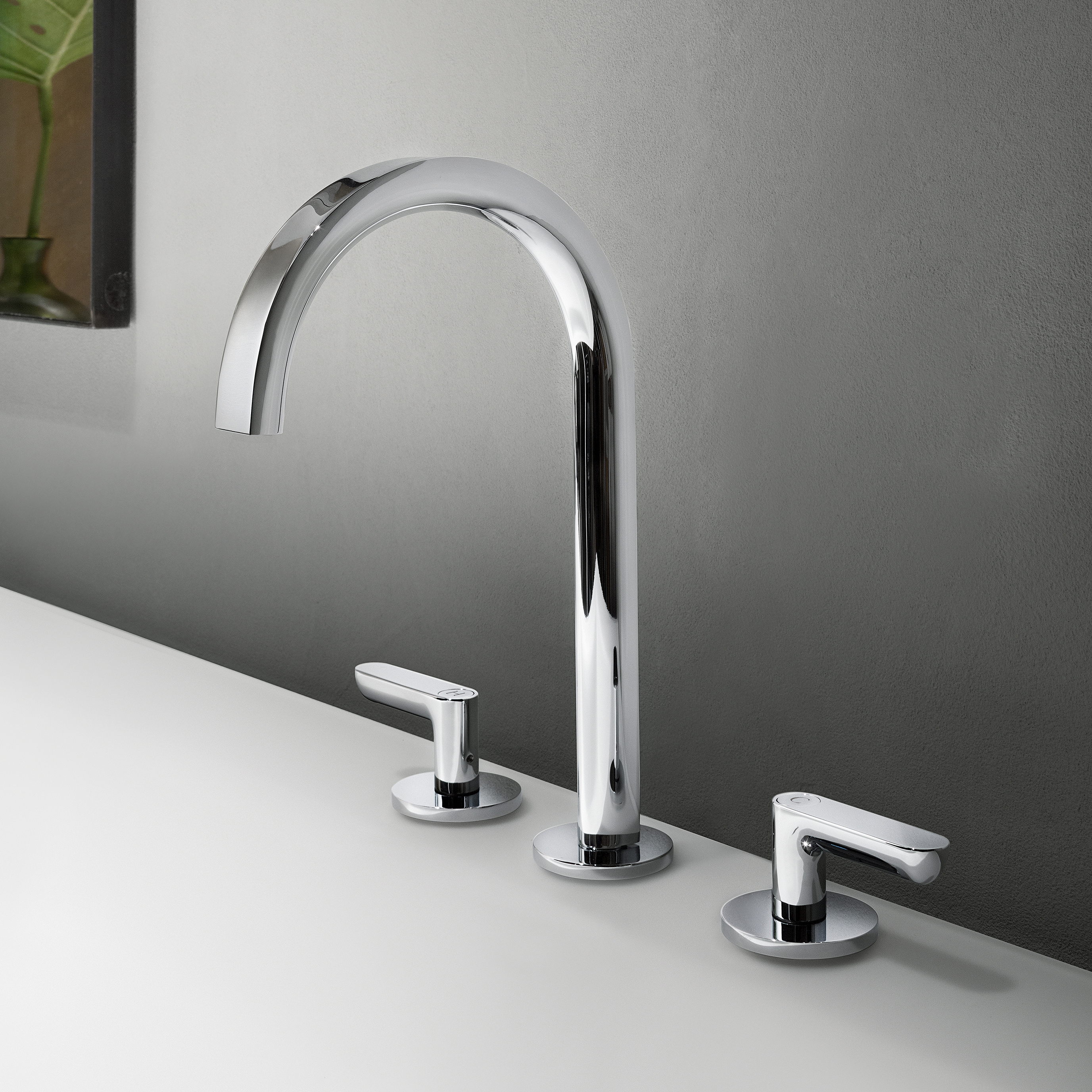 Display product Icona Deco | 3-hole washbasin mixer from manufacturer Fantini