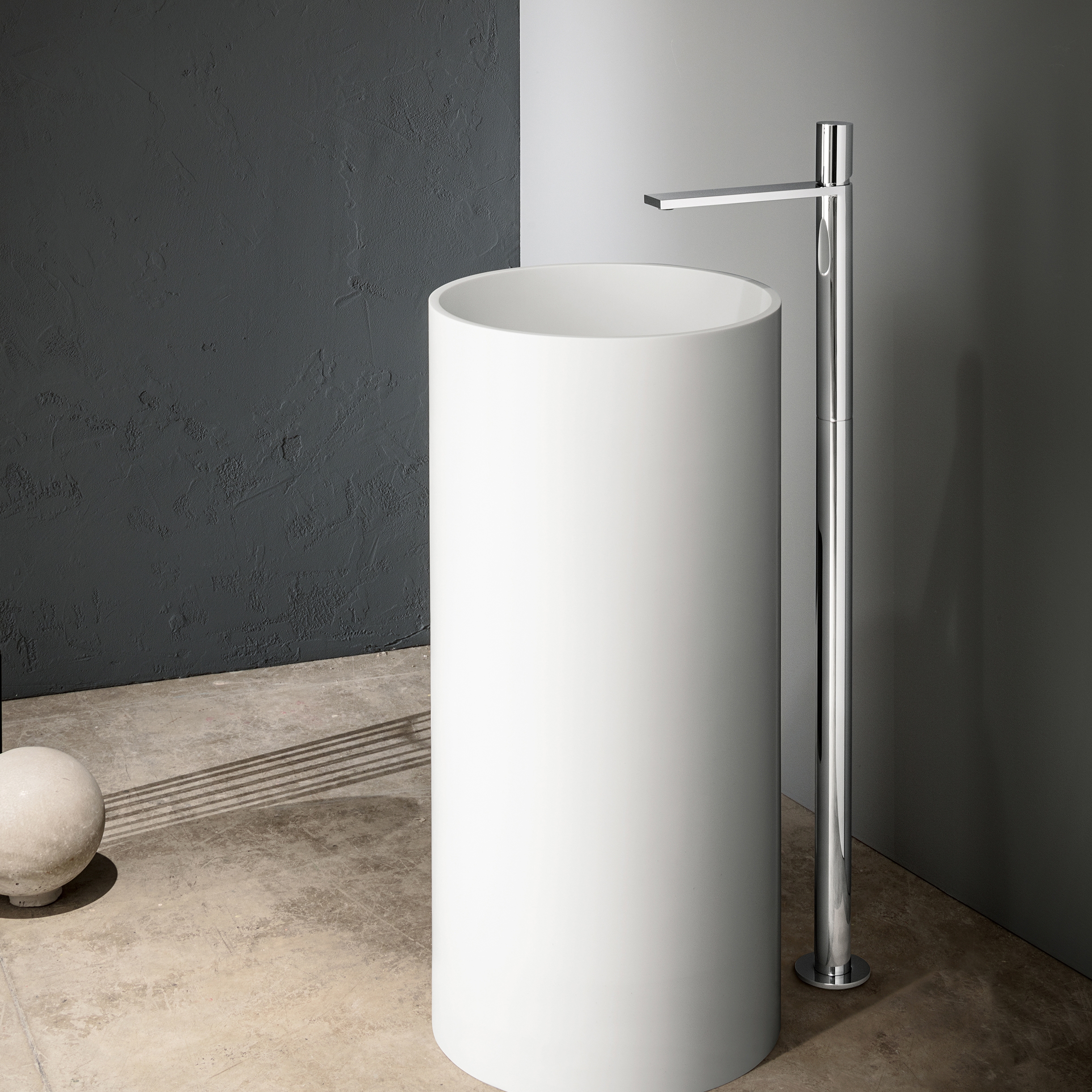Mostra il prodotto Milano | Floor-mount washbasin mixer del produttore Fantini