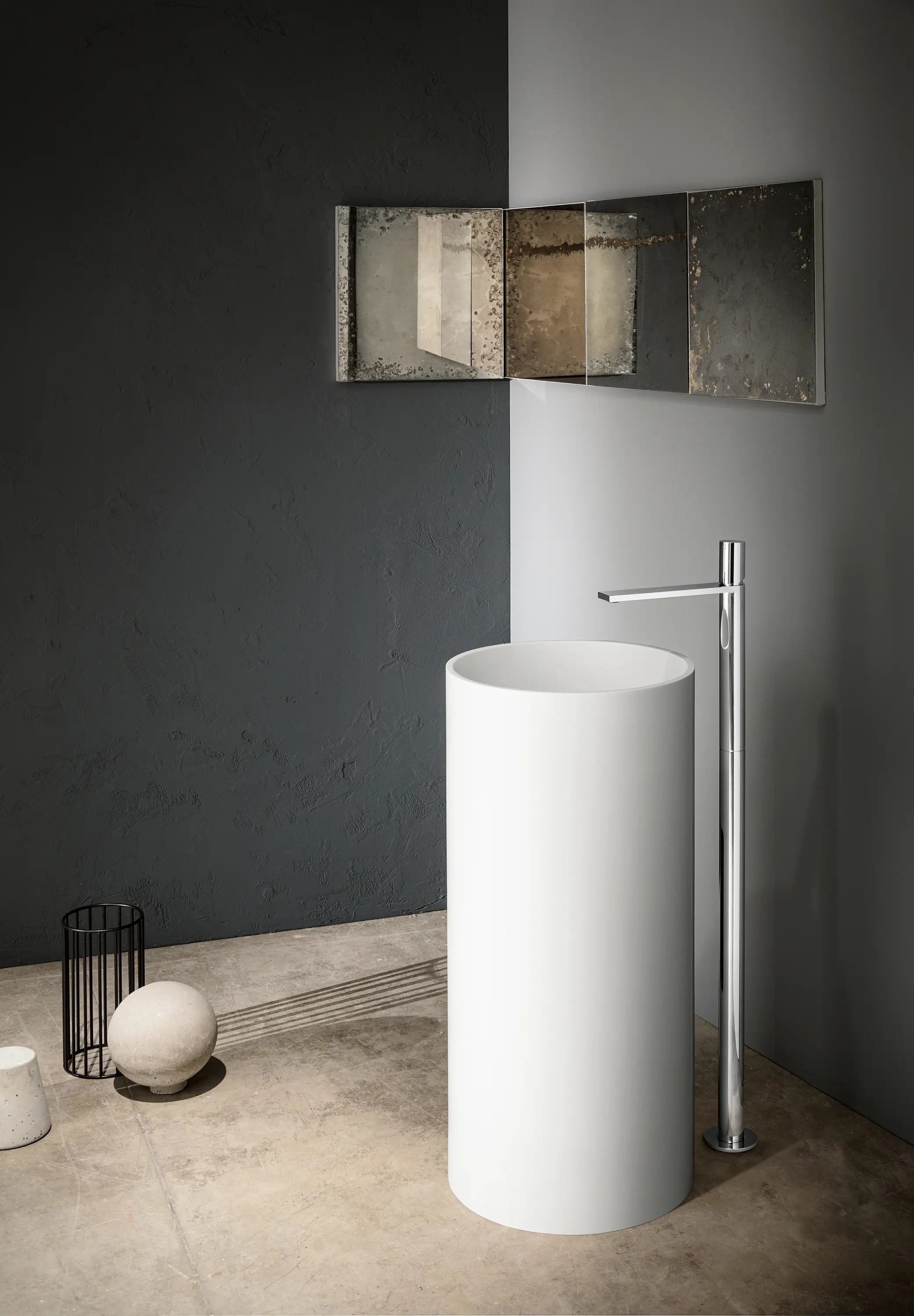 Fantini - Milano | Floor-mount washbasin mixer