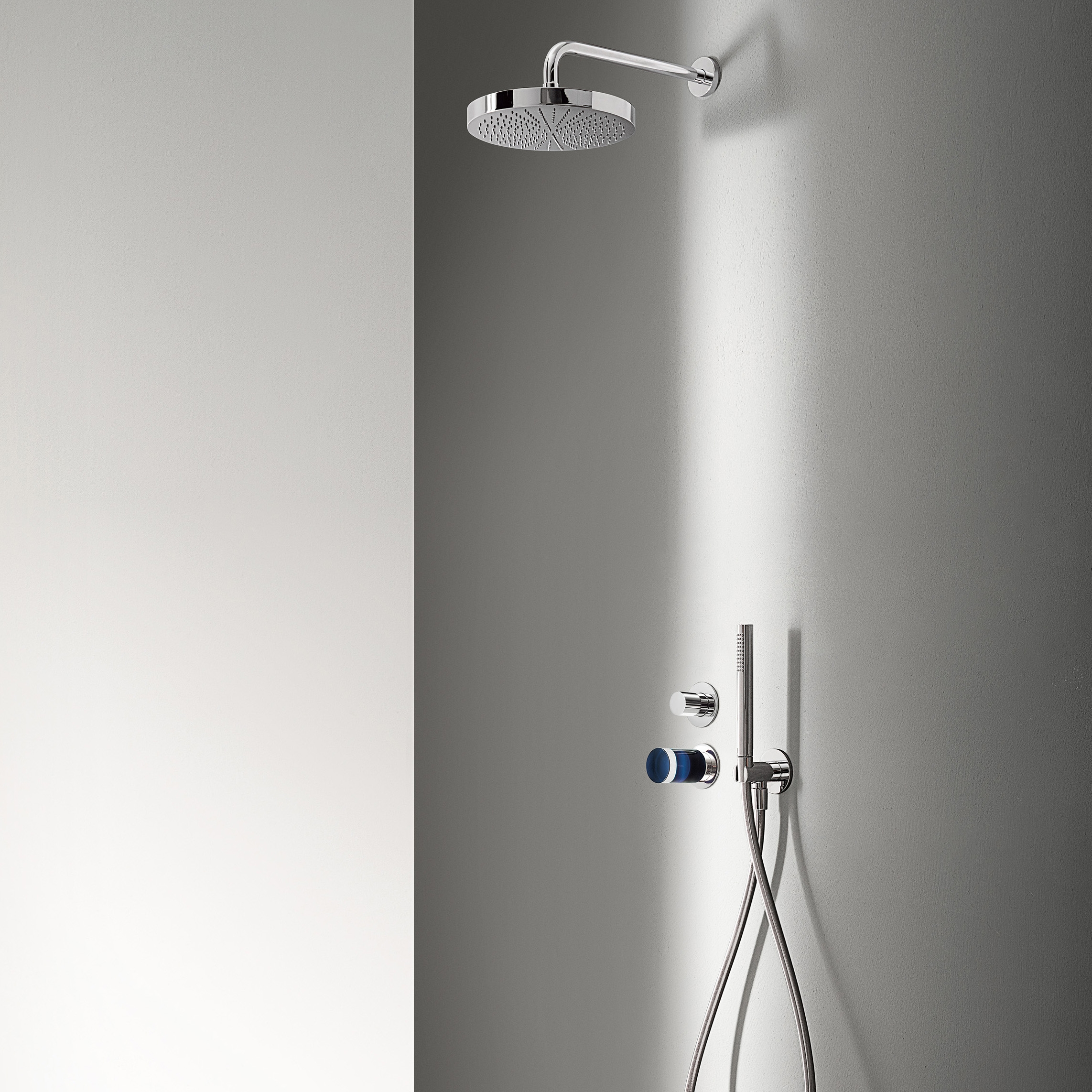 Afficher le produit Nice | Mitigeur douche à encastrer, Combiné de douche, Pomme de douche jet pluie, Bras de douche du fabricant Fantini