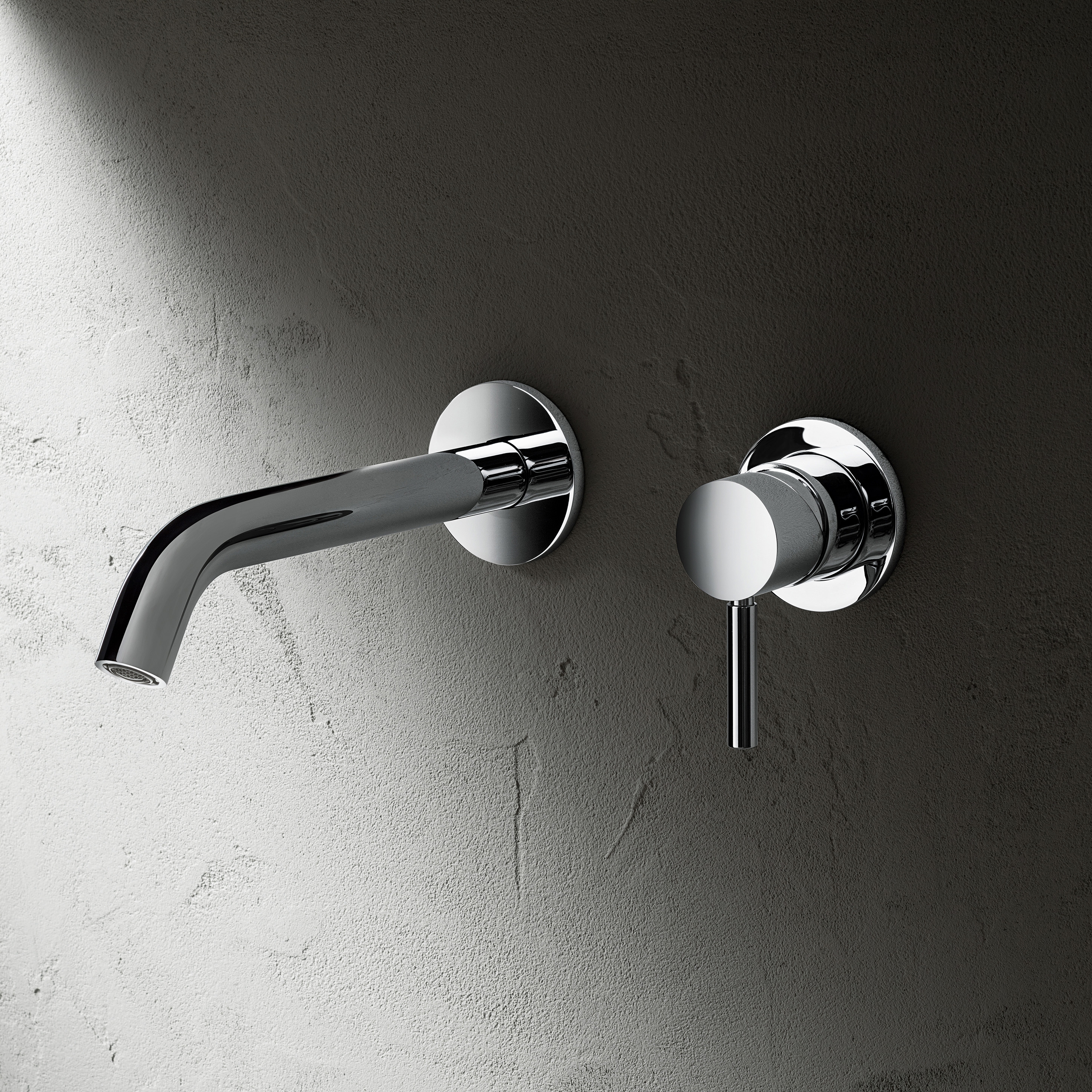 Display product Nostromo | Wall-mount washbasin mixer from manufacturer Fantini