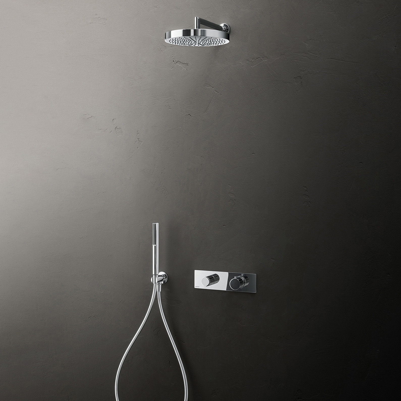 Afficher le produit Nostromo | Mitigeur thermostatique douche à encastrer 3/4'', bras de douche, pomme de douche, Combiné de douche du fabricant Fantini