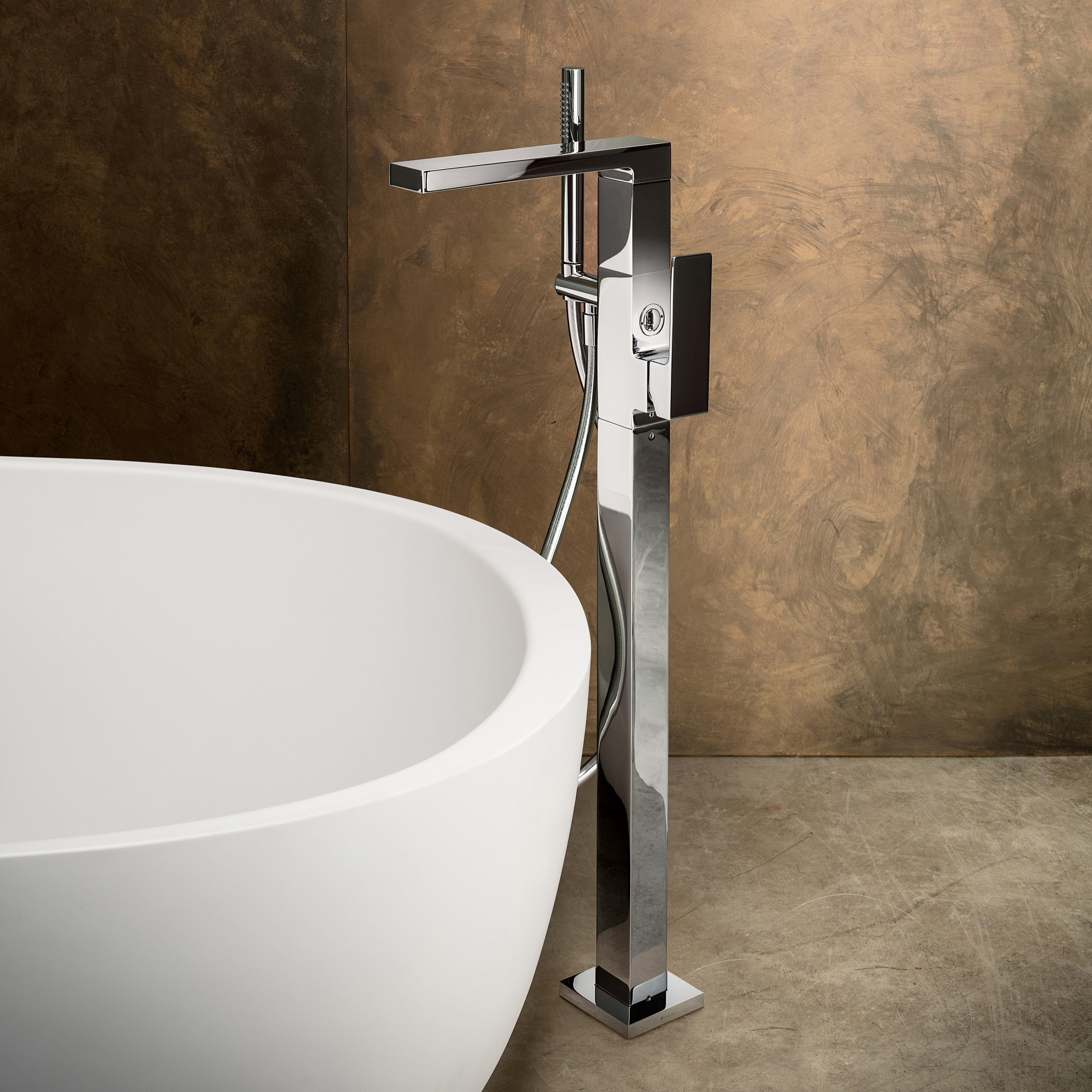 Afficher le produit Mint | Mitigeur bain-douche installation au sol du fabricant Fantini