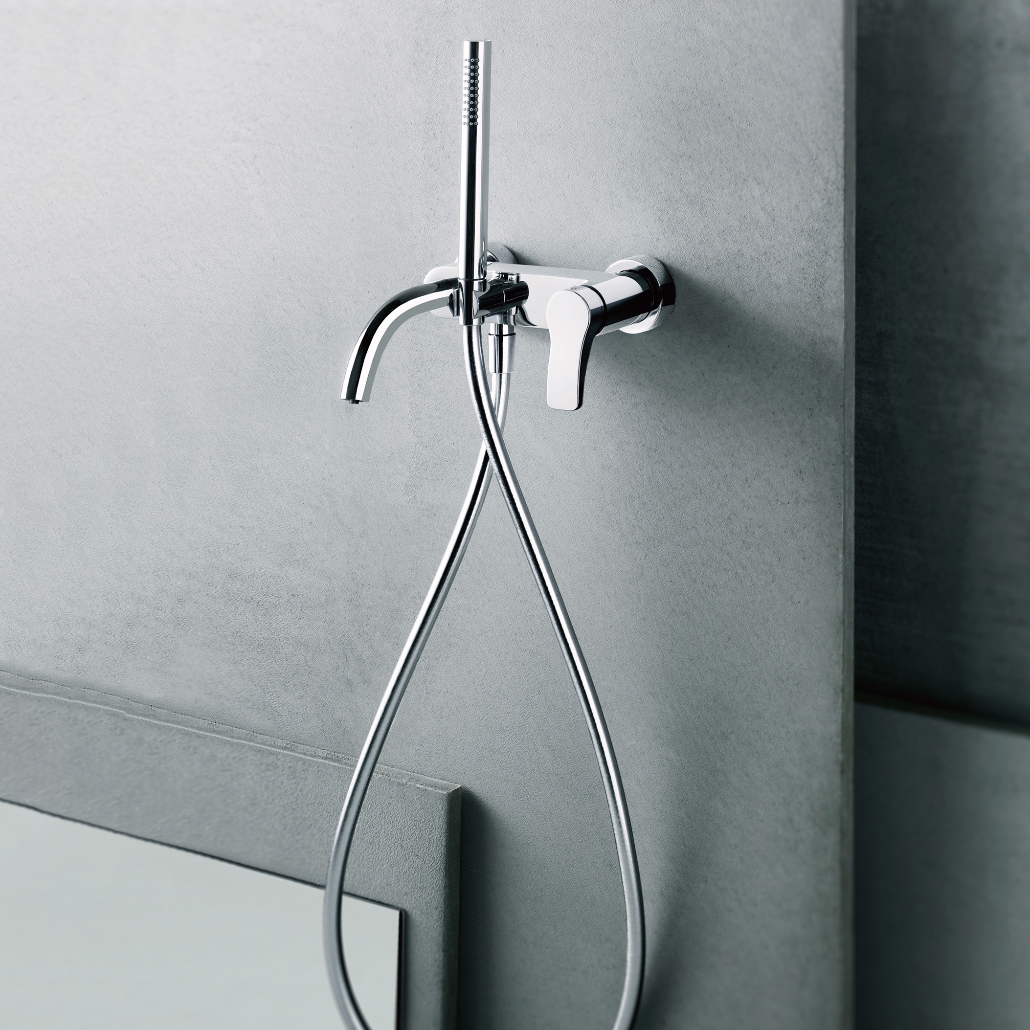 Afficher le produit AL/23 Aboutwater Boffi e Fantini | Mitigeur bain-douche externe du fabricant Fantini