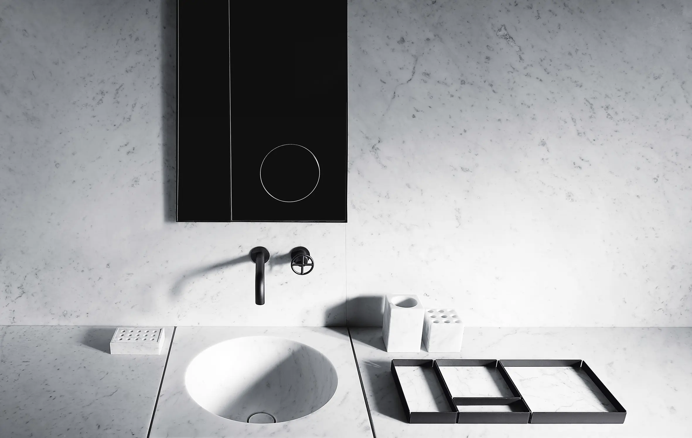 Fantini - Fontane Bianche Salvatori + Fantini | Mitigeur lavabo mural