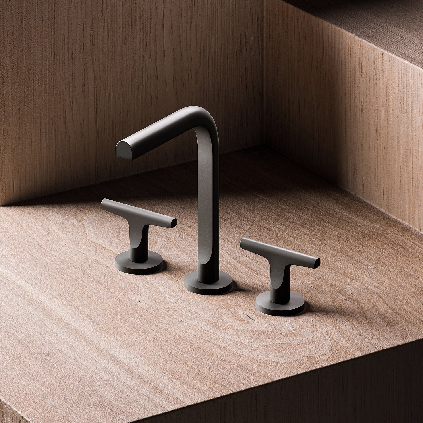 Display product Sailing | 3-hole washbasin mixer from manufacturer Fantini
