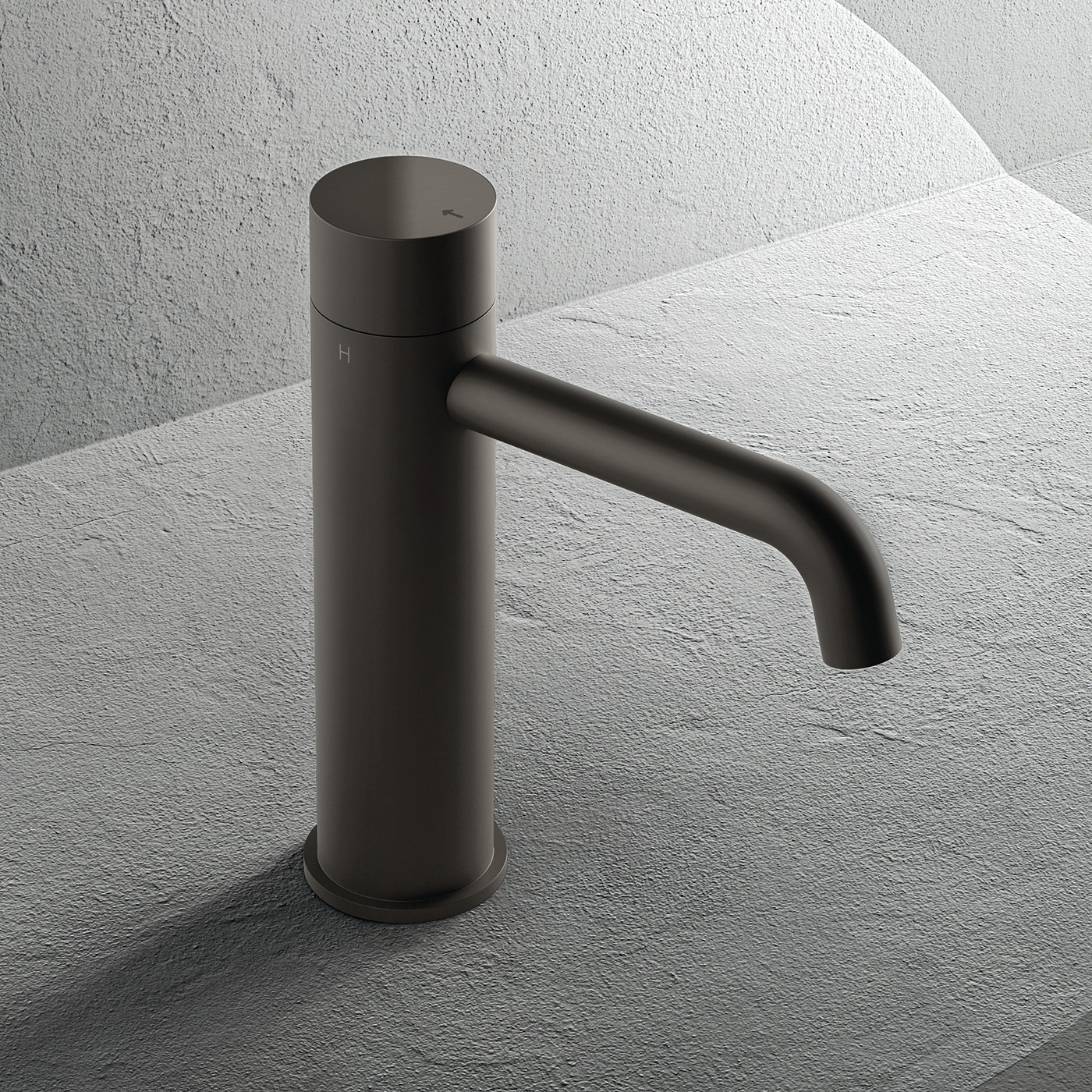 Display product AC/ECLIPSE Aboutwater Boffi e Fantini | Single-hole washbasin mixer from manufacturer Fantini