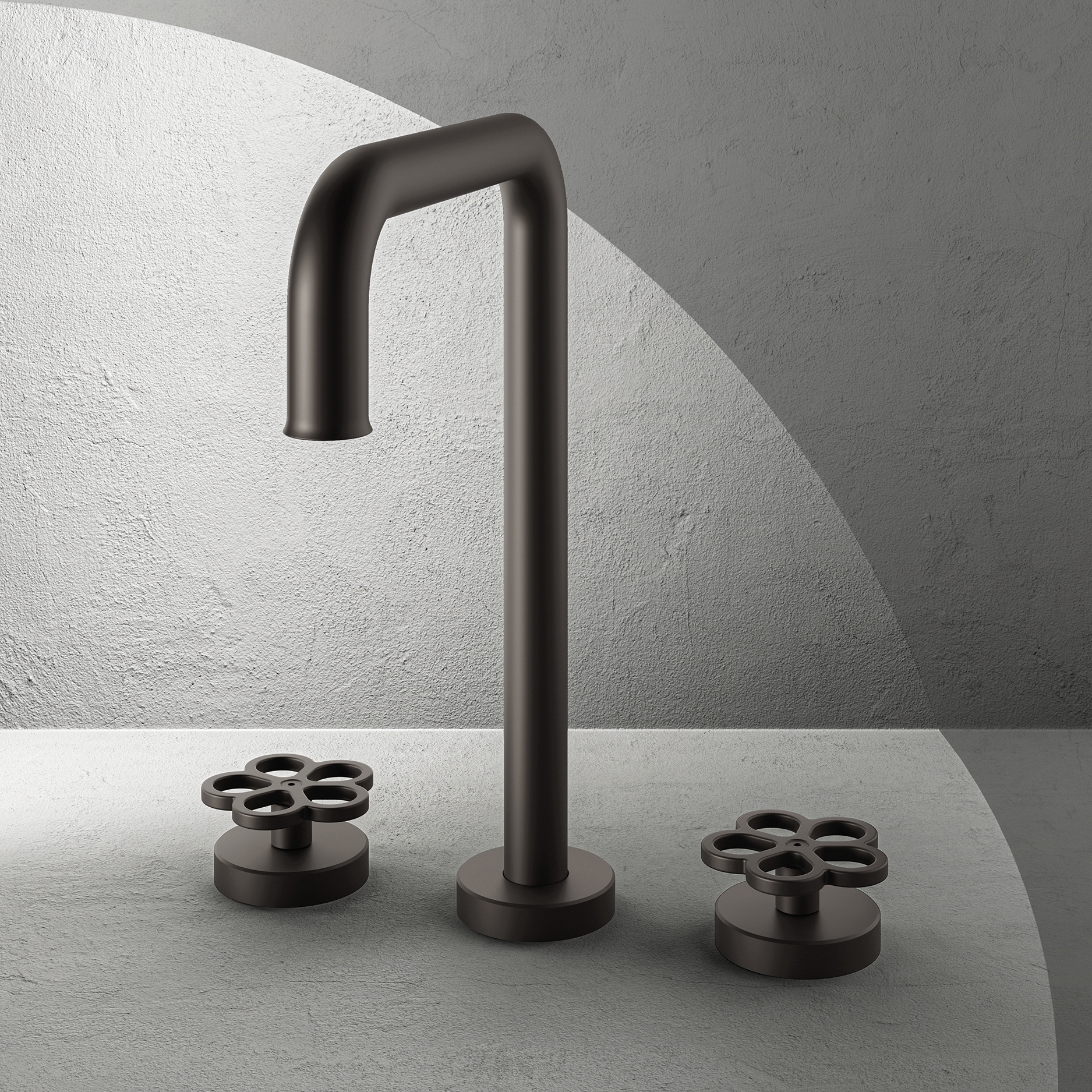 AW/PIPE Aboutwater Boffi e Fantini | 3-hole washbasin mixer