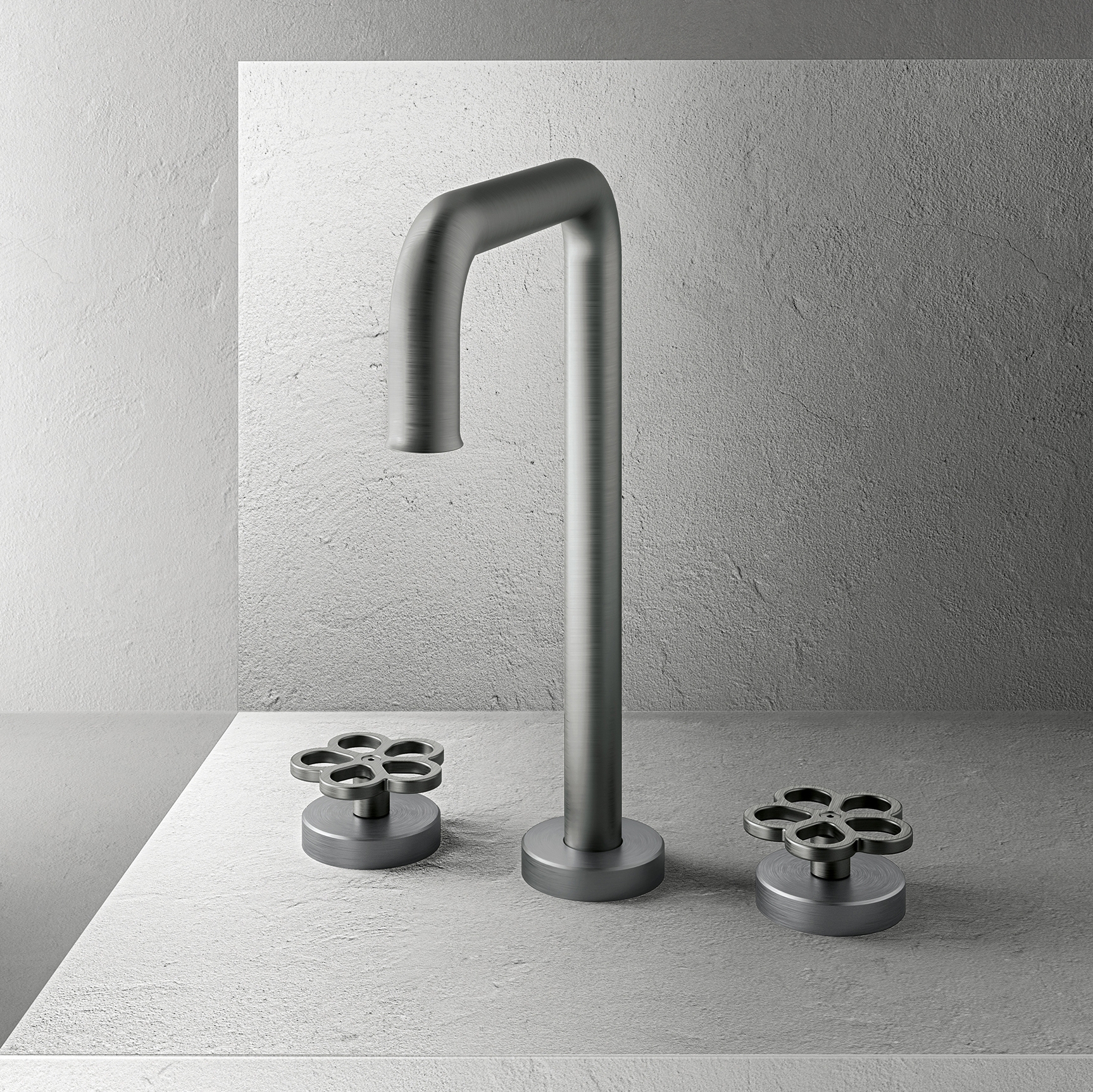 AW/PIPE Aboutwater Boffi e Fantini | 3-hole washbasin mixer