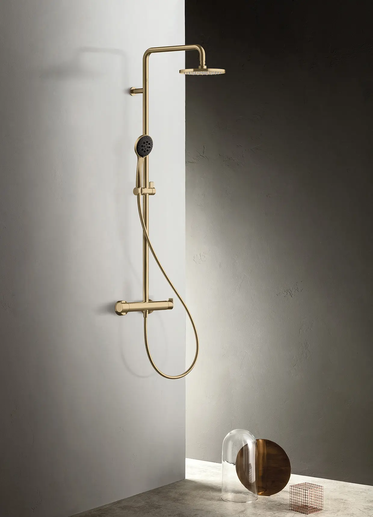 Fantini - Myo | Showerrail with external mixer