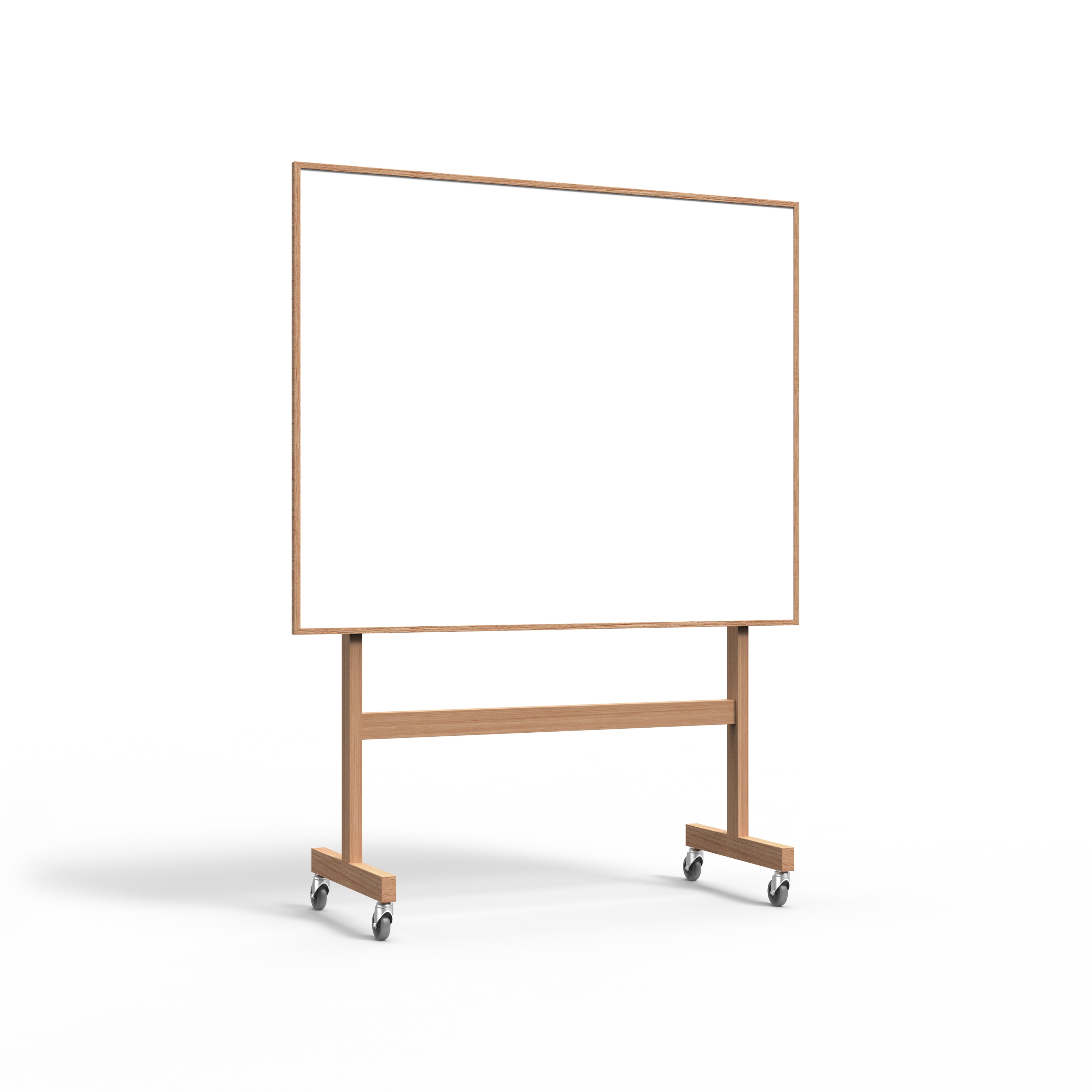 Vertoon produk Wood mobil whiteboard van vervaardiger Lintex