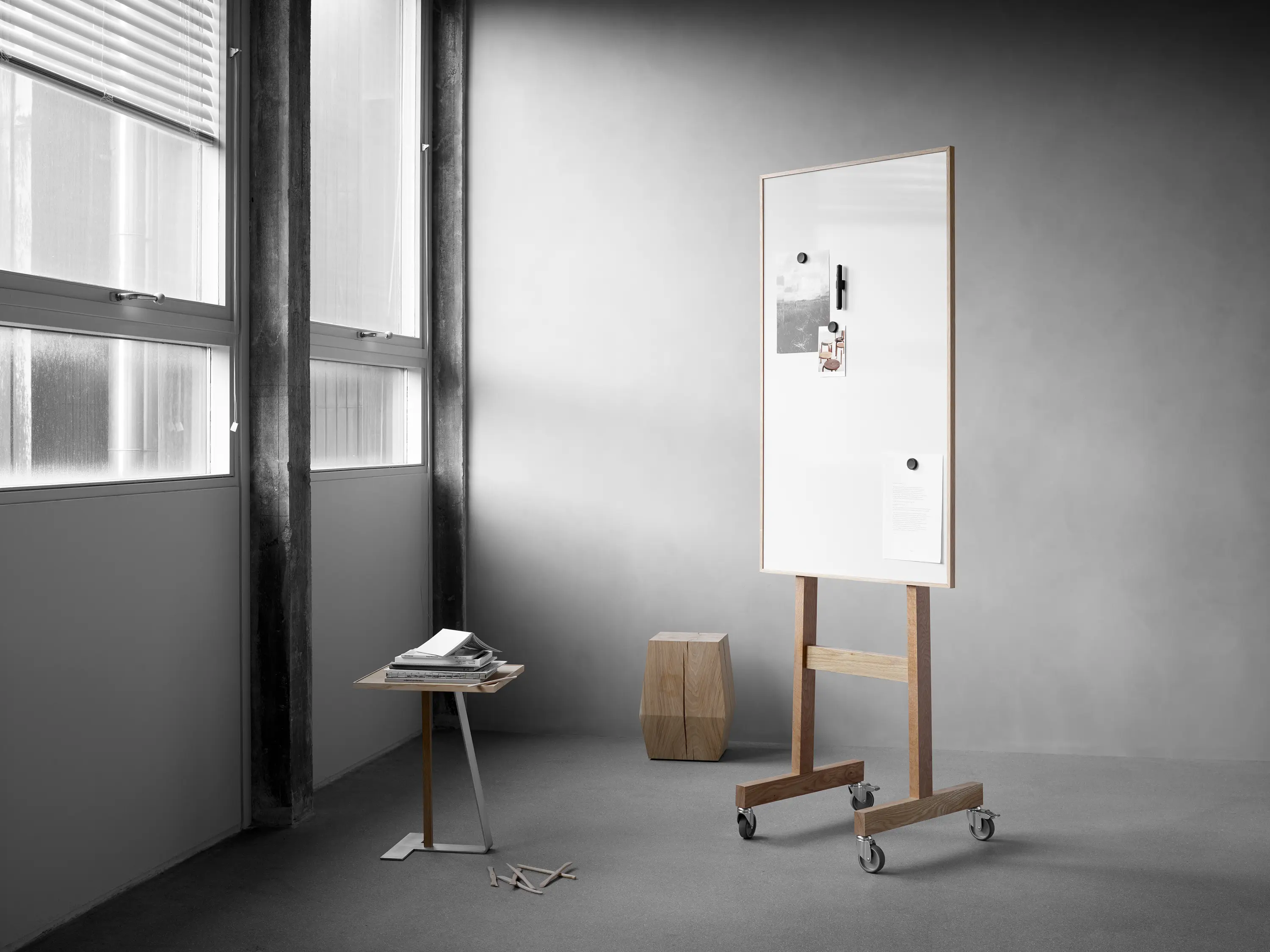 Lintex - Wood mobil whiteboard
